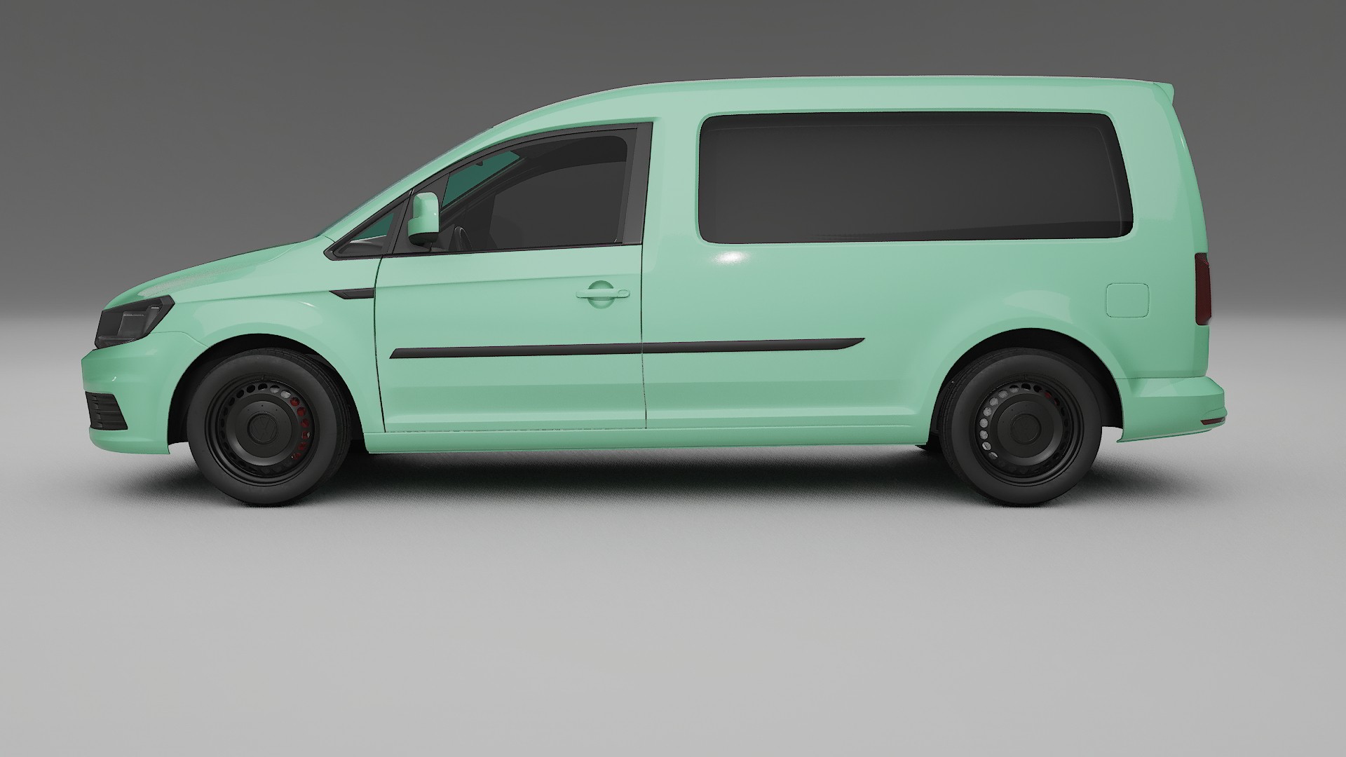 VW Caddy Maxi SB TPU Lakbeschermingsfolie | DUSTY Kleurveranderende PPF – Volledig Voorgesneden Kit