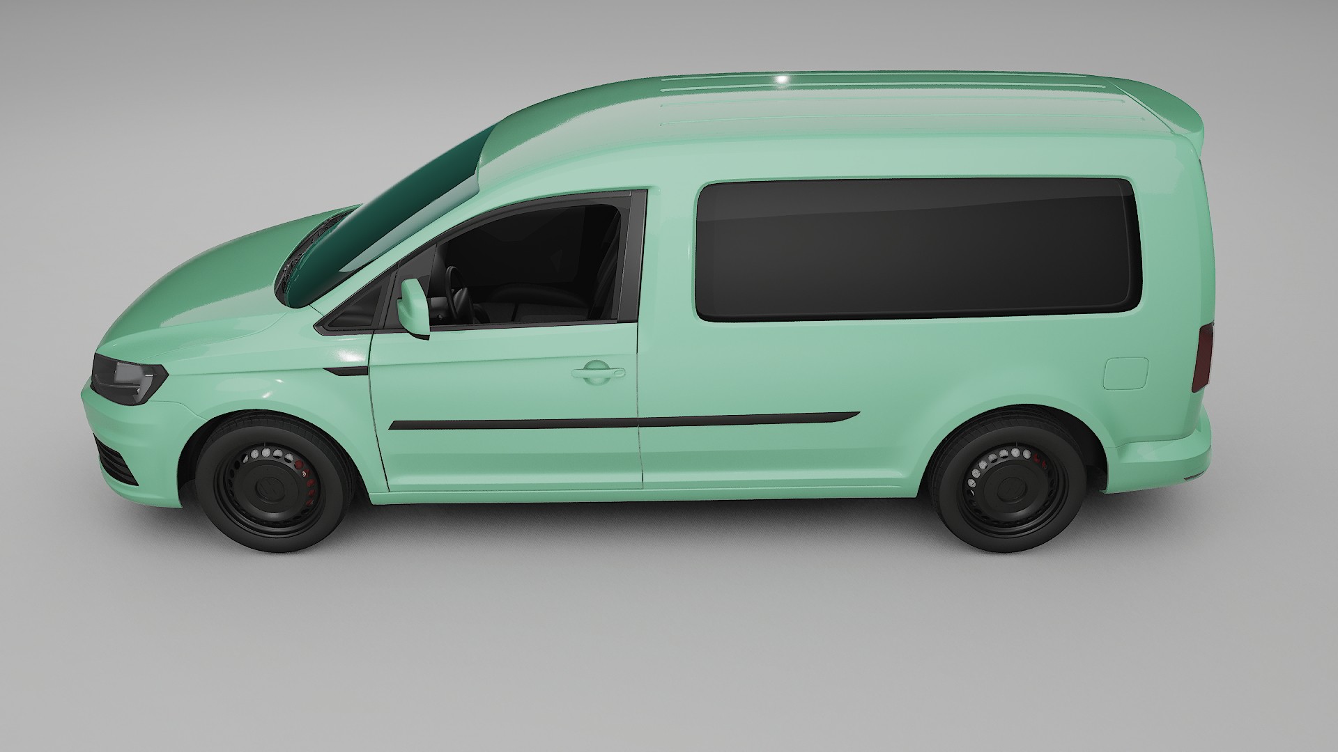 VW Caddy Maxi SB TPU Lakbeschermingsfolie | DUSTY Kleurveranderende PPF – Volledig Voorgesneden Kit