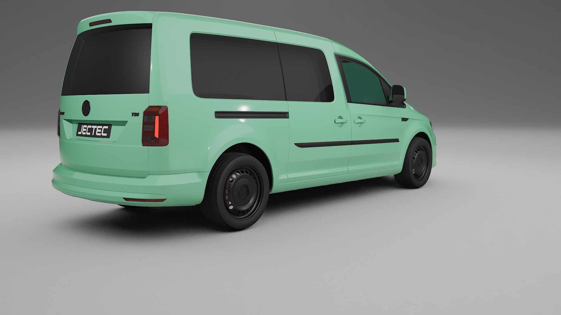 VW Caddy Maxi SB TPU Lakbeschermingsfolie | DUSTY Kleurveranderende PPF – Volledig Voorgesneden Kit