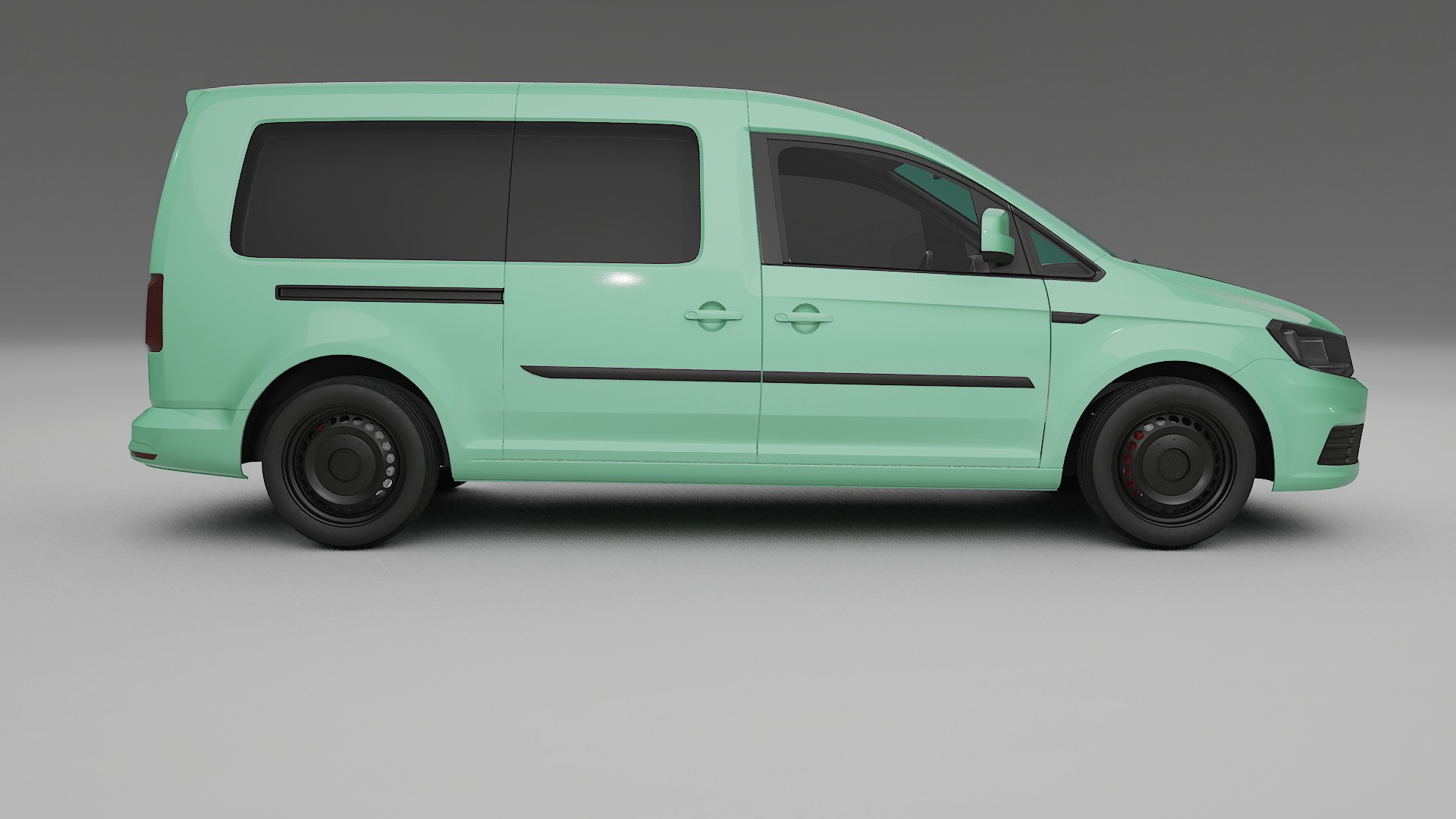 VW Caddy Maxi SB TPU Lakbeschermingsfolie | DUSTY Kleurveranderende PPF – Volledig Voorgesneden Kit