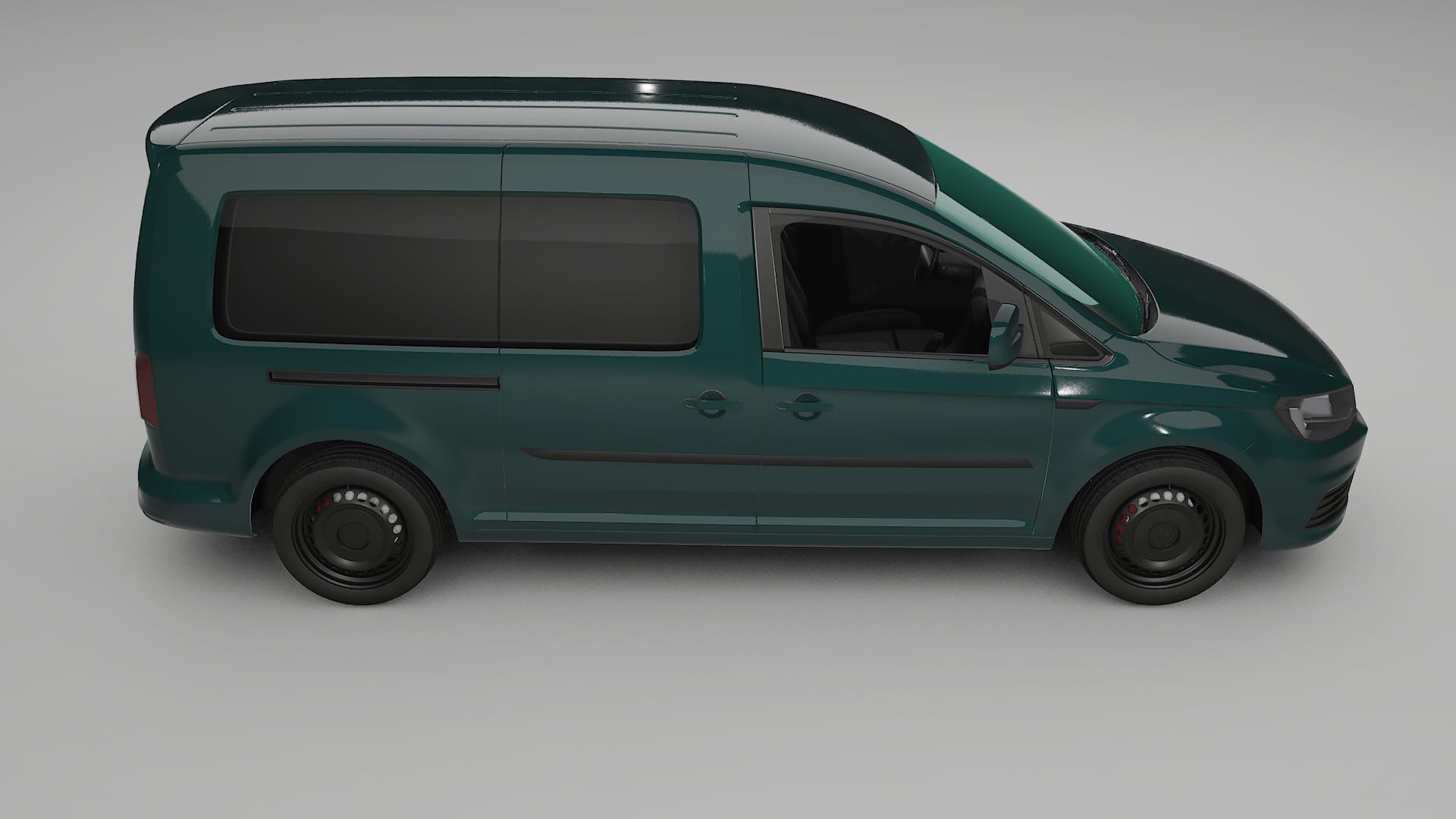 VW Caddy Maxi SB TPU Lakbeschermingsfolie | INFERNO Kleurveranderende PPF – Volledig Voorgesneden Kit