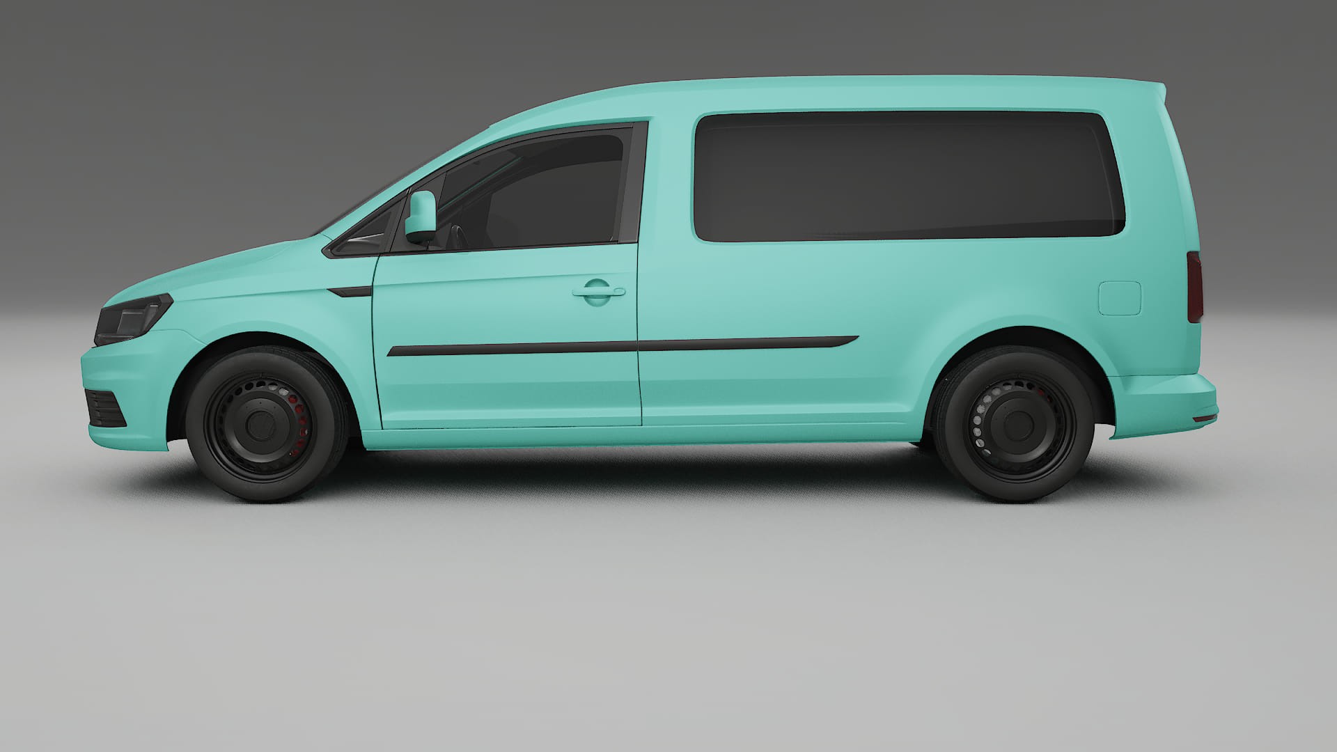 VW Caddy Maxi SB TPU Lakbeschermingsfolie | FROST Kleurveranderende PPF – Volledig Voorgesneden Kit