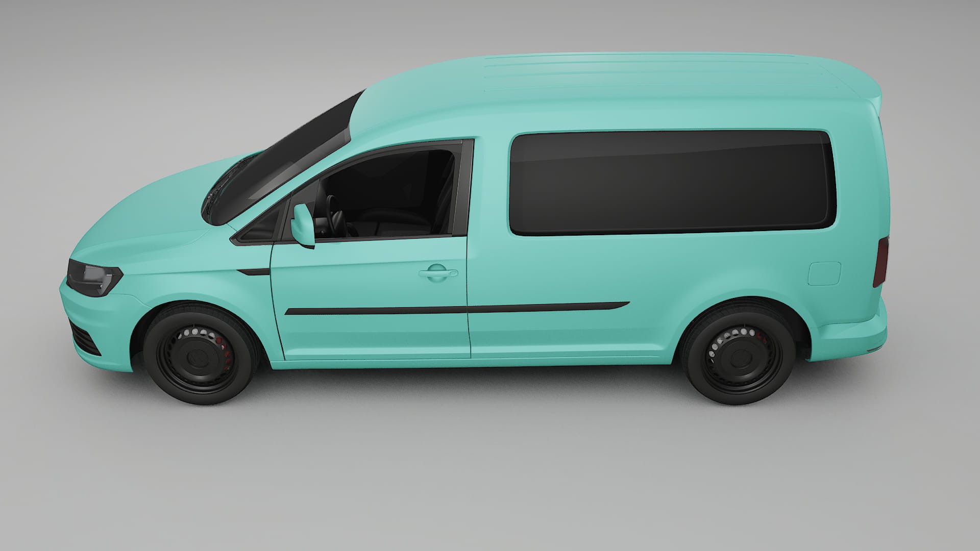 VW Caddy Maxi SB TPU Lakbeschermingsfolie | FROST Kleurveranderende PPF – Volledig Voorgesneden Kit