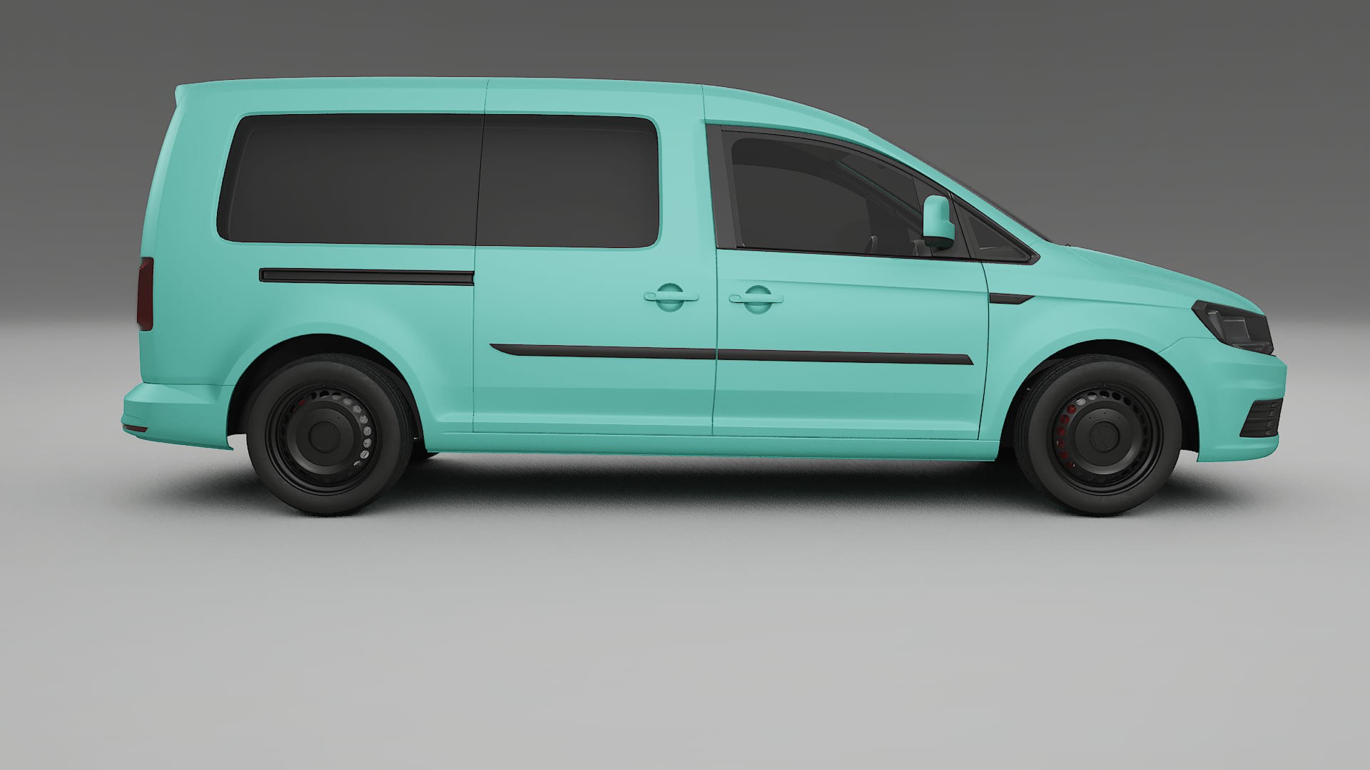 VW Caddy Maxi SB TPU Lakbeschermingsfolie | FROST Kleurveranderende PPF – Volledig Voorgesneden Kit