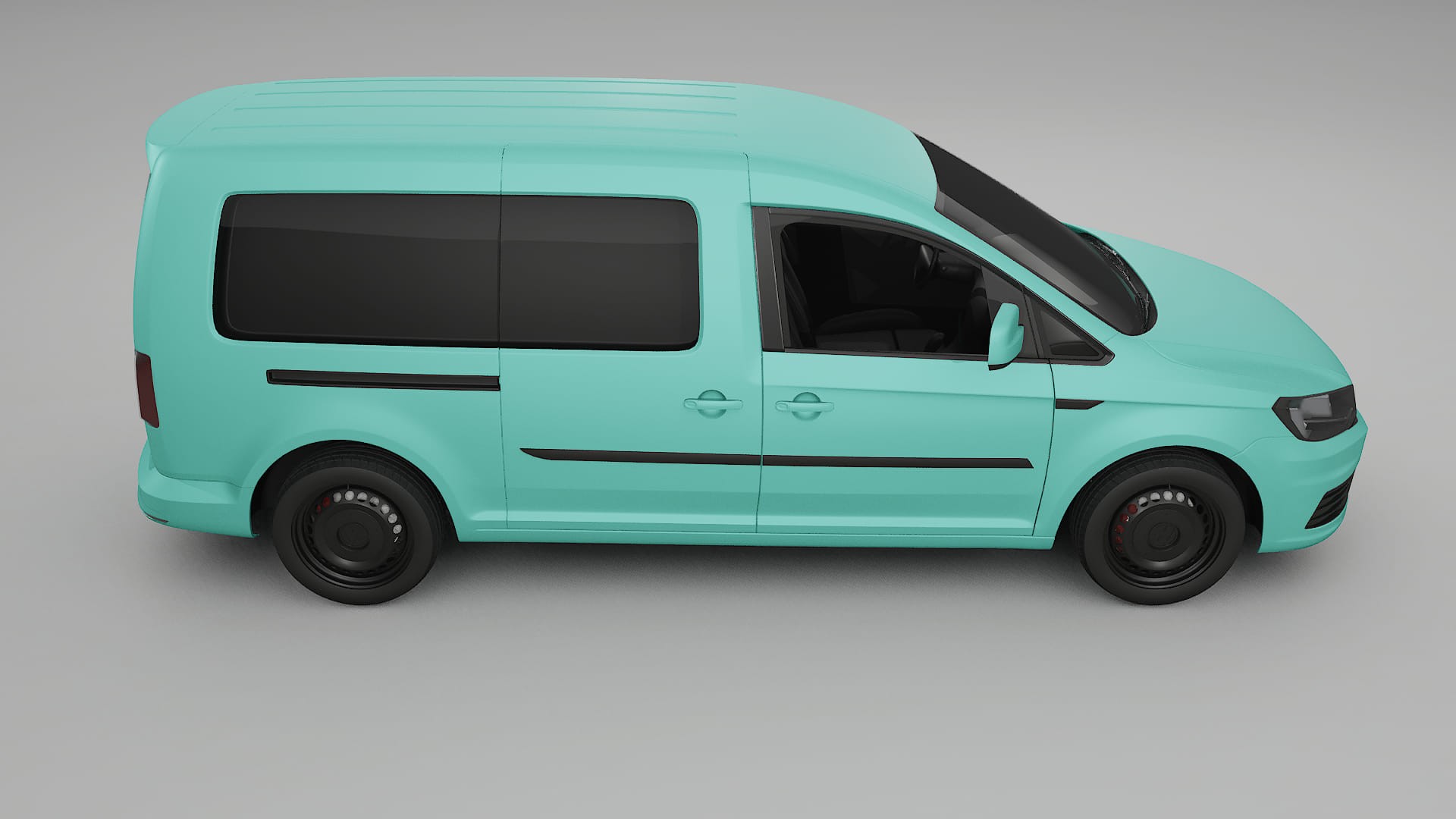 VW Caddy Maxi SB TPU Lakbeschermingsfolie | FROST Kleurveranderende PPF – Volledig Voorgesneden Kit