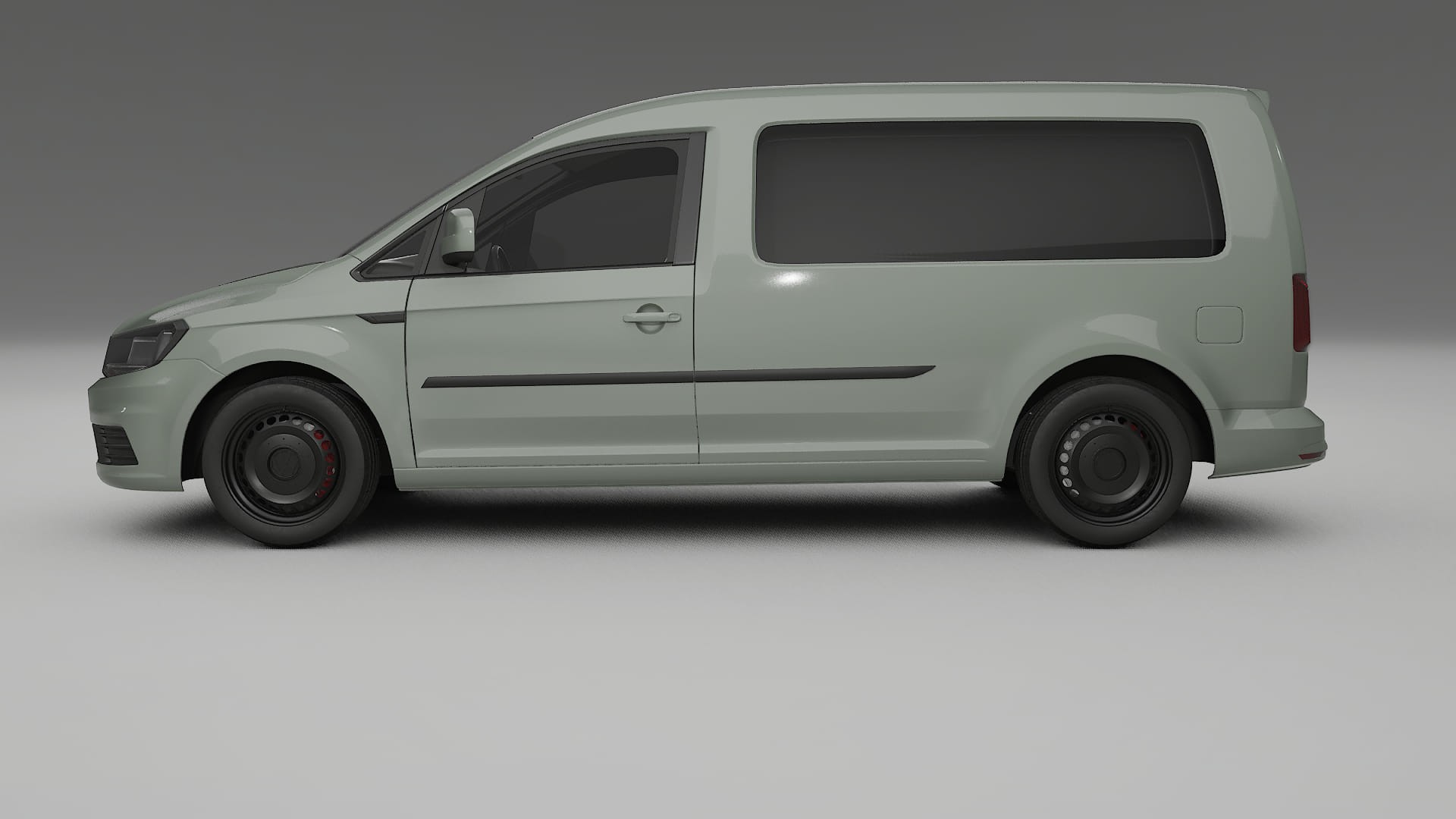 VW Caddy Maxi SB TPU Lakbeschermingsfolie | SLATE Kleurveranderende PPF – Volledig Voorgesneden Kit
