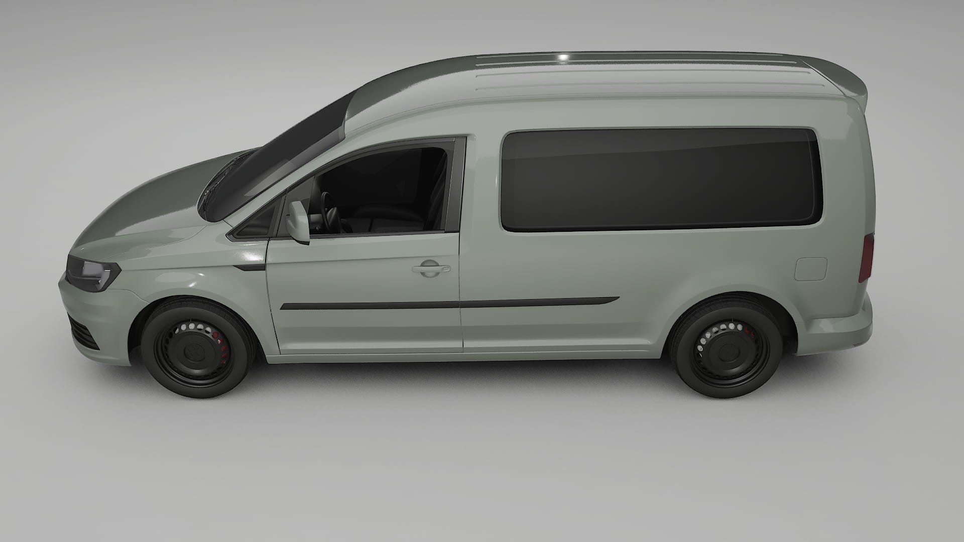 VW Caddy Maxi SB TPU Lakbeschermingsfolie | SLATE Kleurveranderende PPF – Volledig Voorgesneden Kit