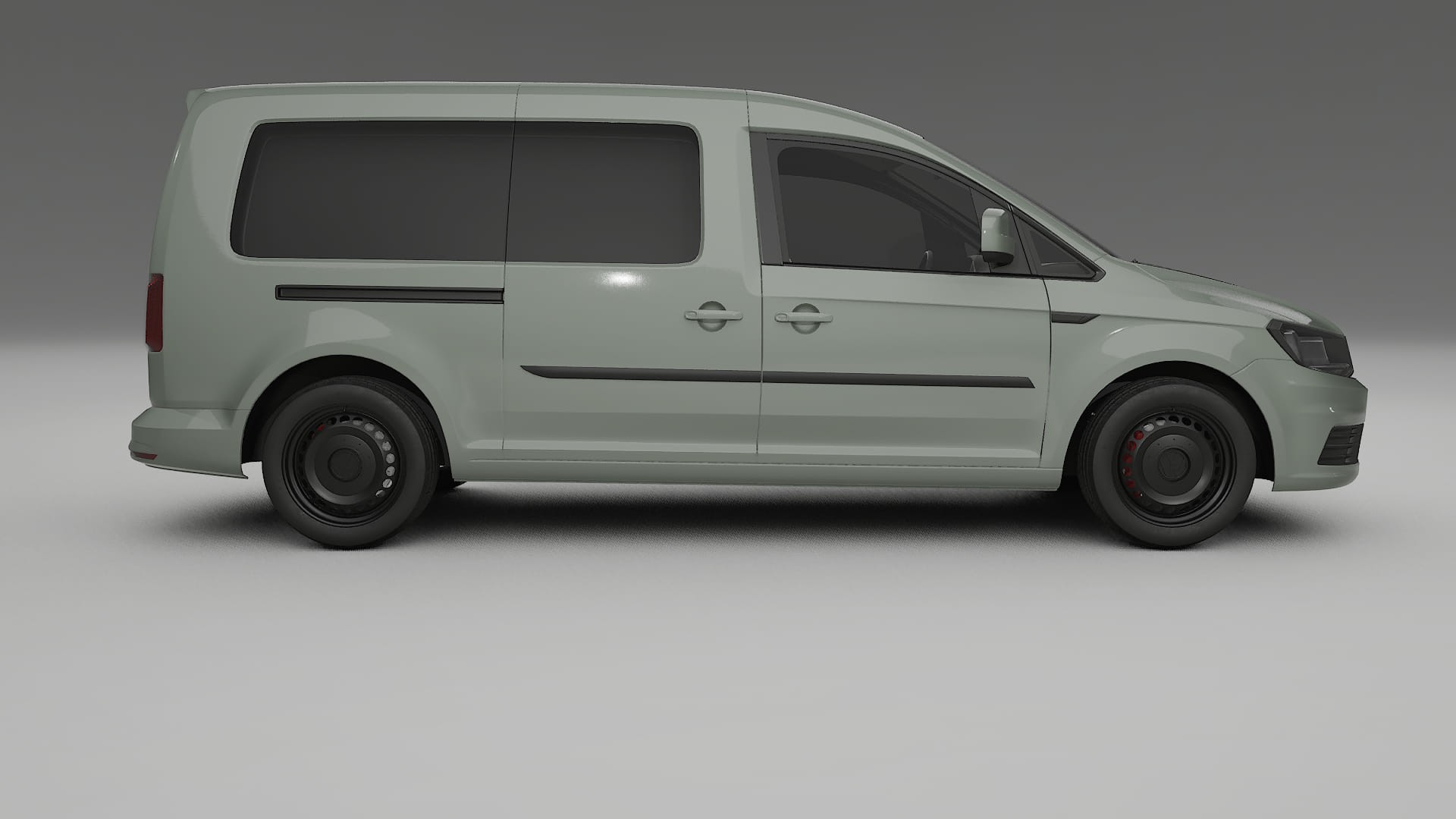 VW Caddy Maxi SB TPU Lakbeschermingsfolie | SLATE Kleurveranderende PPF – Volledig Voorgesneden Kit