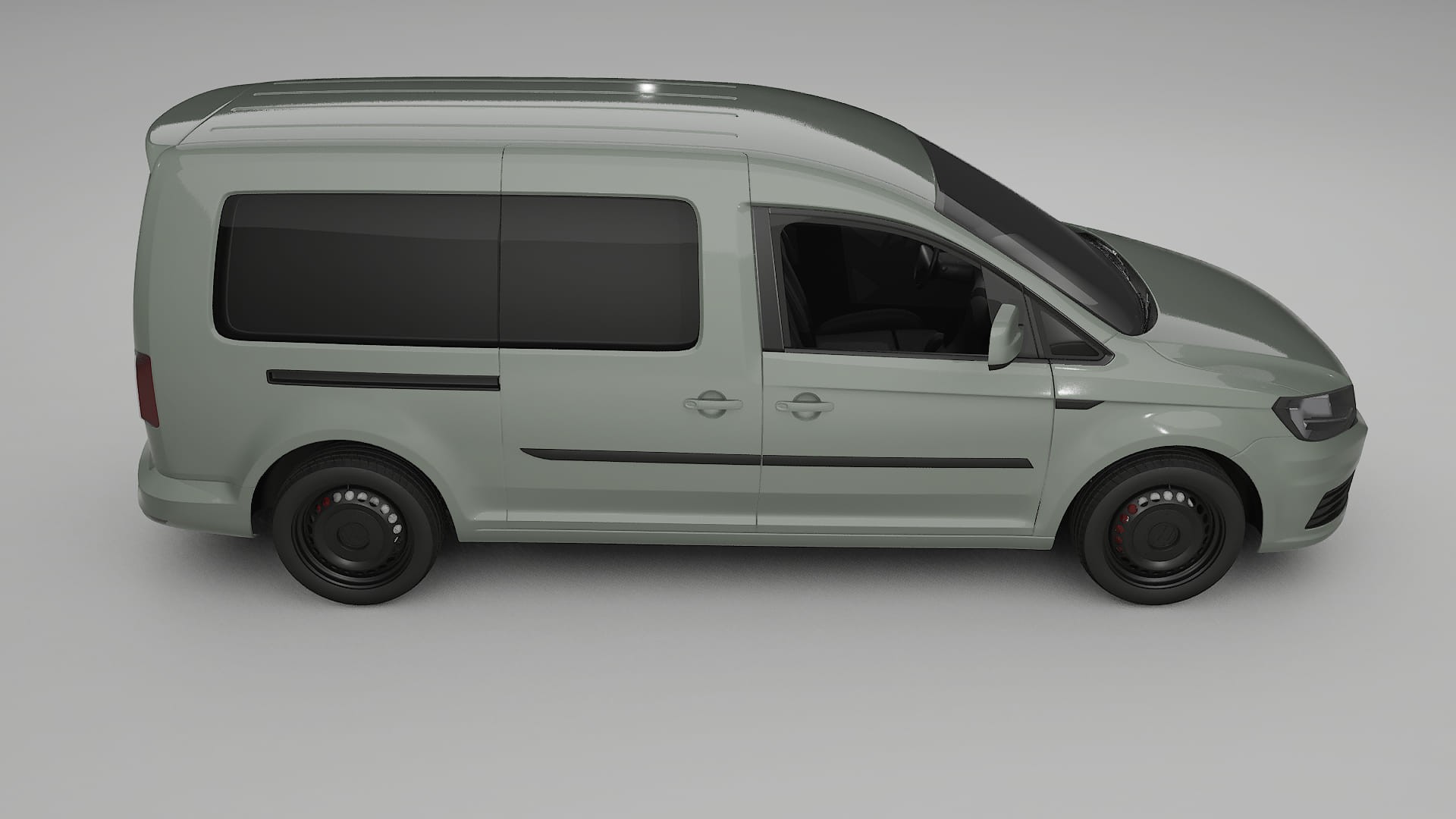 VW Caddy Maxi SB TPU Lakbeschermingsfolie | SLATE Kleurveranderende PPF – Volledig Voorgesneden Kit