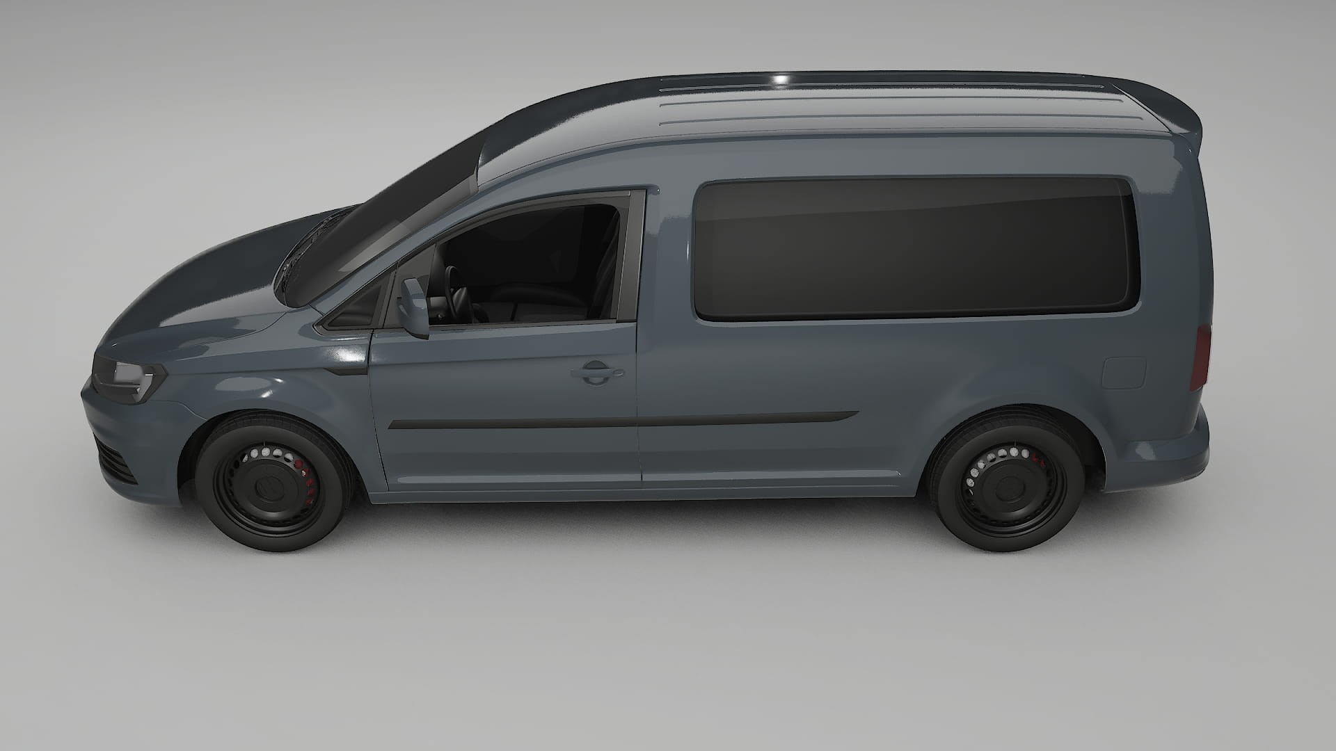 VW Caddy Maxi SB TPU Lakbeschermingsfolie | GRANITE Kleurveranderende PPF – Volledig Voorgesneden Kit