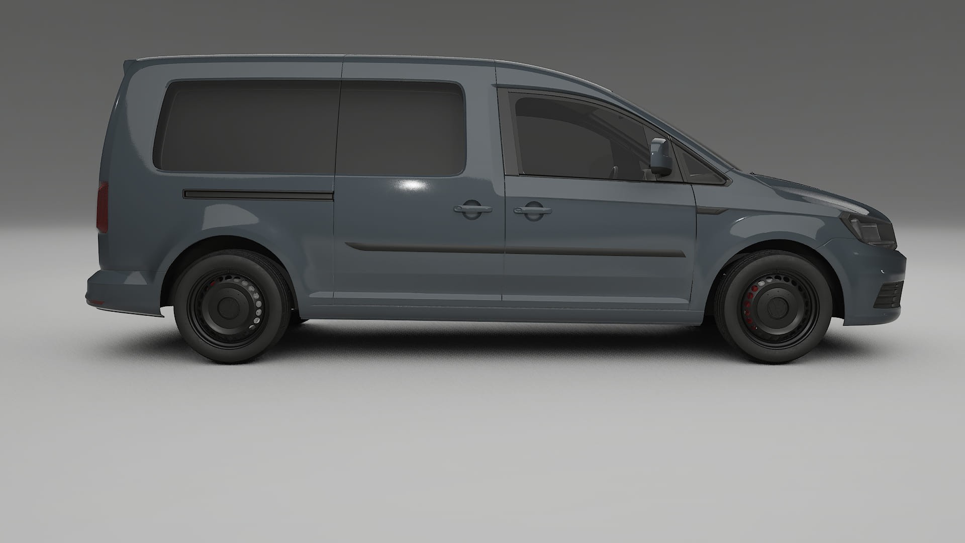 VW Caddy Maxi SB TPU Lakbeschermingsfolie | GRANITE Kleurveranderende PPF – Volledig Voorgesneden Kit