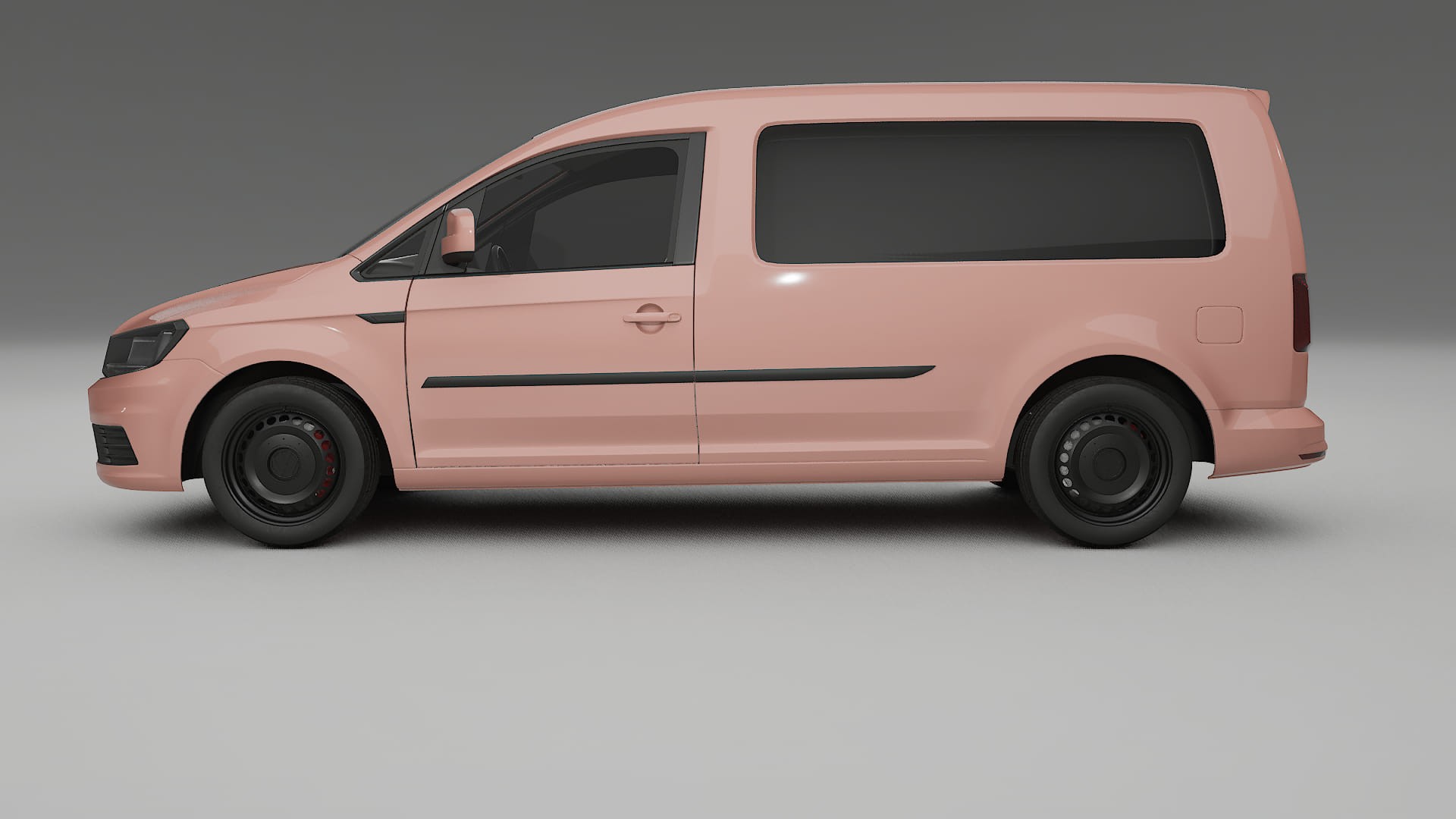 VW Caddy Maxi SB TPU Lakbeschermingsfolie | BLUSH Kleurveranderende PPF – Volledig Voorgesneden Kit
