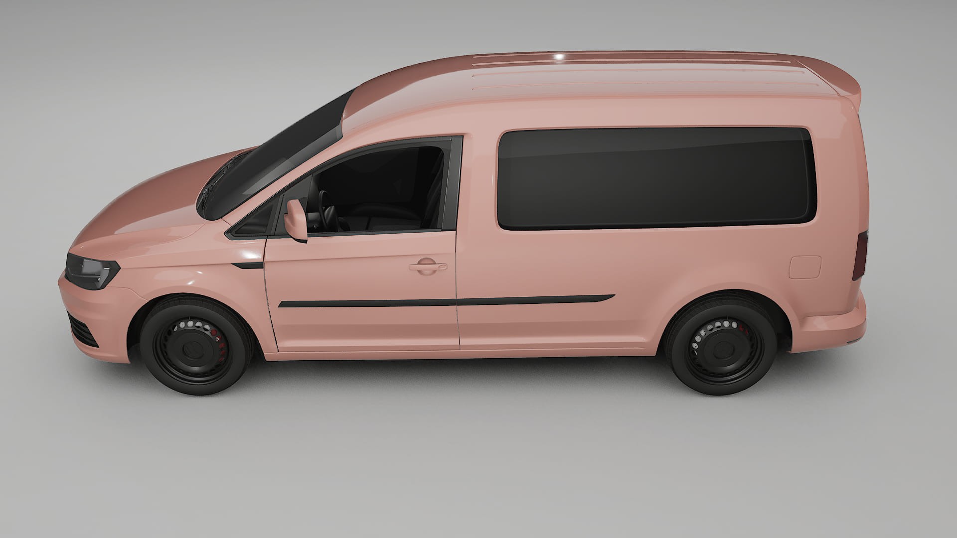 VW Caddy Maxi SB TPU Lakbeschermingsfolie | BLUSH Kleurveranderende PPF – Volledig Voorgesneden Kit