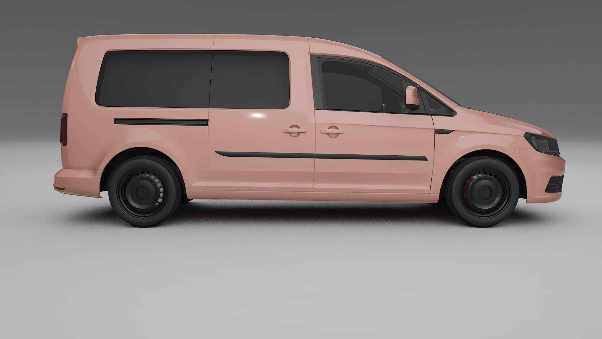 VW Caddy Maxi SB TPU Lakbeschermingsfolie | BLUSH Kleurveranderende PPF – Volledig Voorgesneden Kit