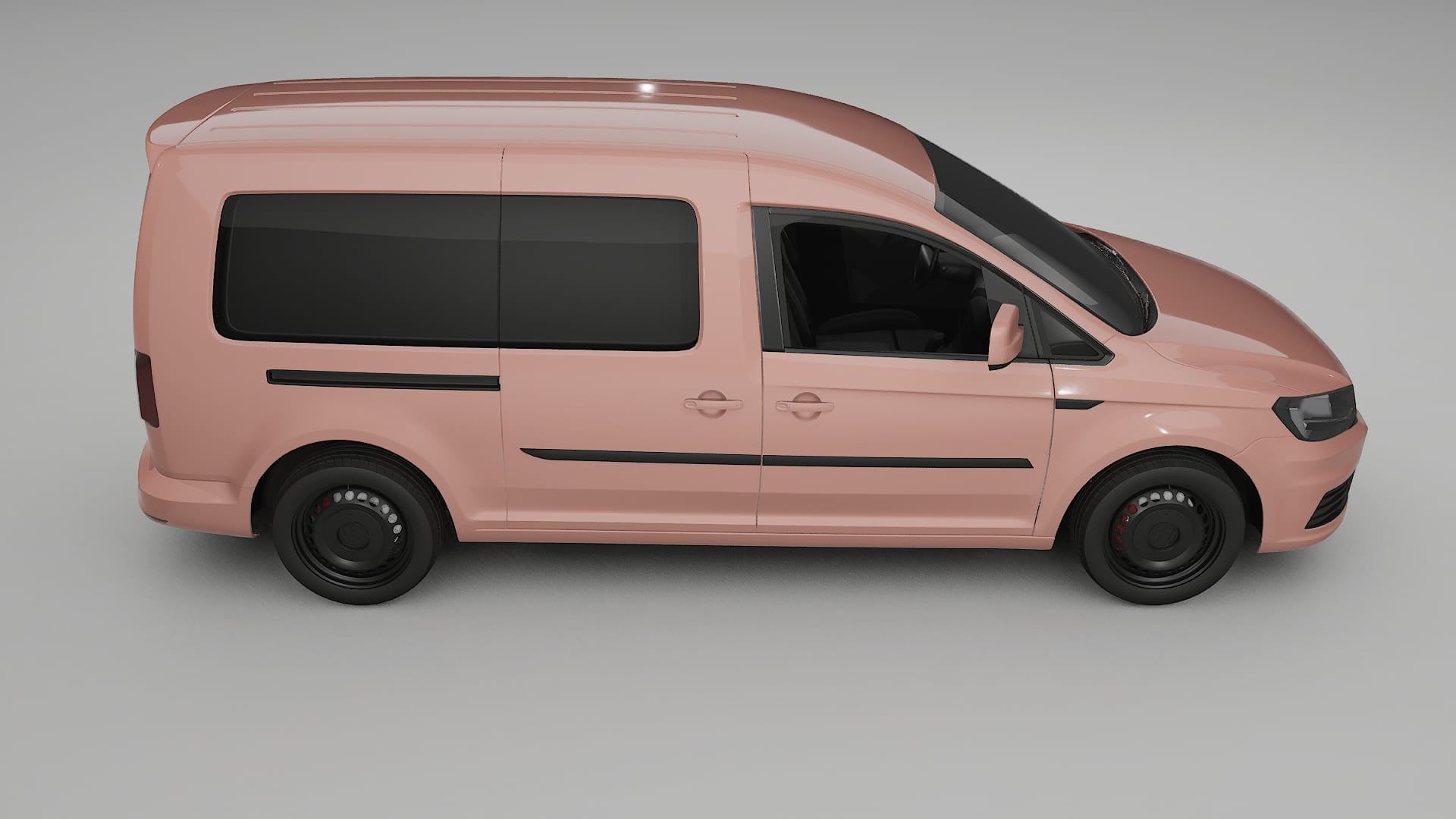 VW Caddy Maxi SB TPU Lakbeschermingsfolie | BLUSH Kleurveranderende PPF – Volledig Voorgesneden Kit