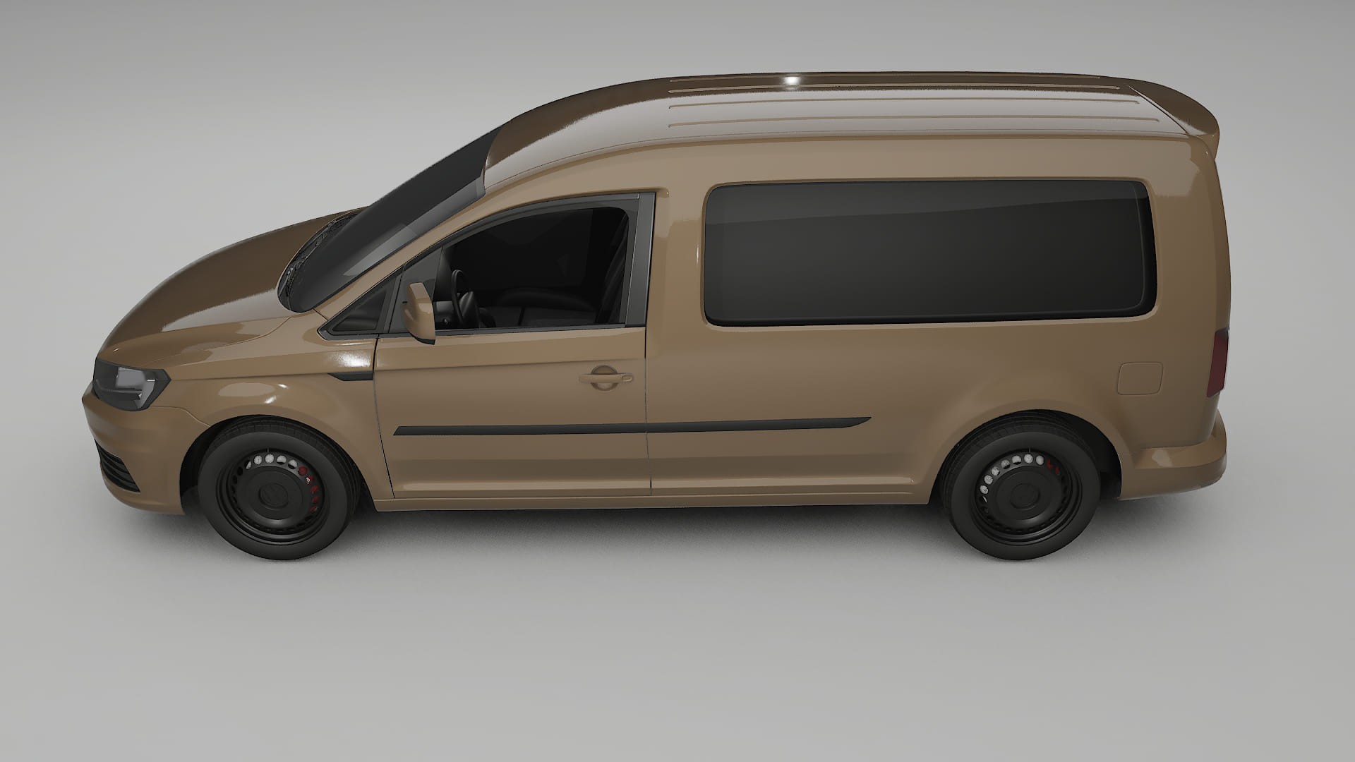 VW Caddy Maxi SB TPU Lakbeschermingsfolie | SAHARA Kleurveranderende PPF – Volledig Voorgesneden Kit