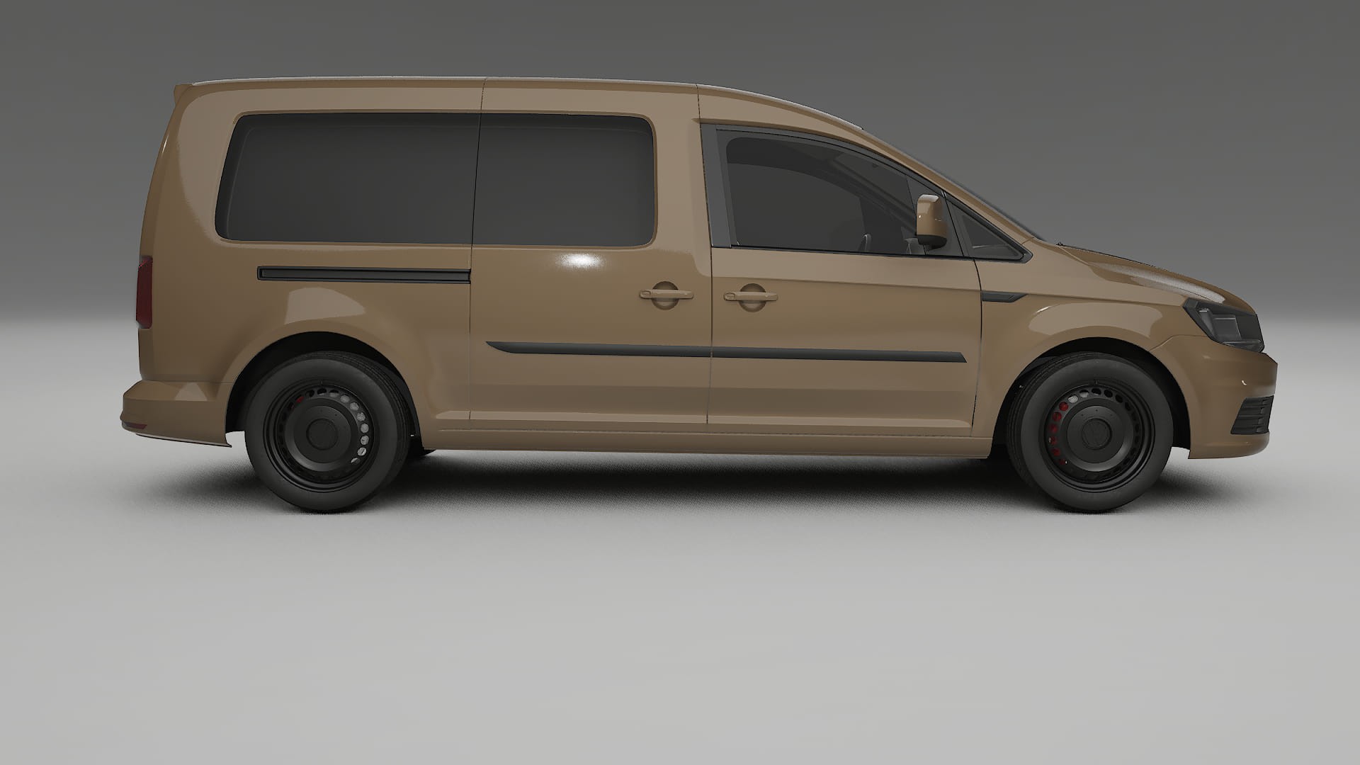 VW Caddy Maxi SB TPU Lakbeschermingsfolie | SAHARA Kleurveranderende PPF – Volledig Voorgesneden Kit