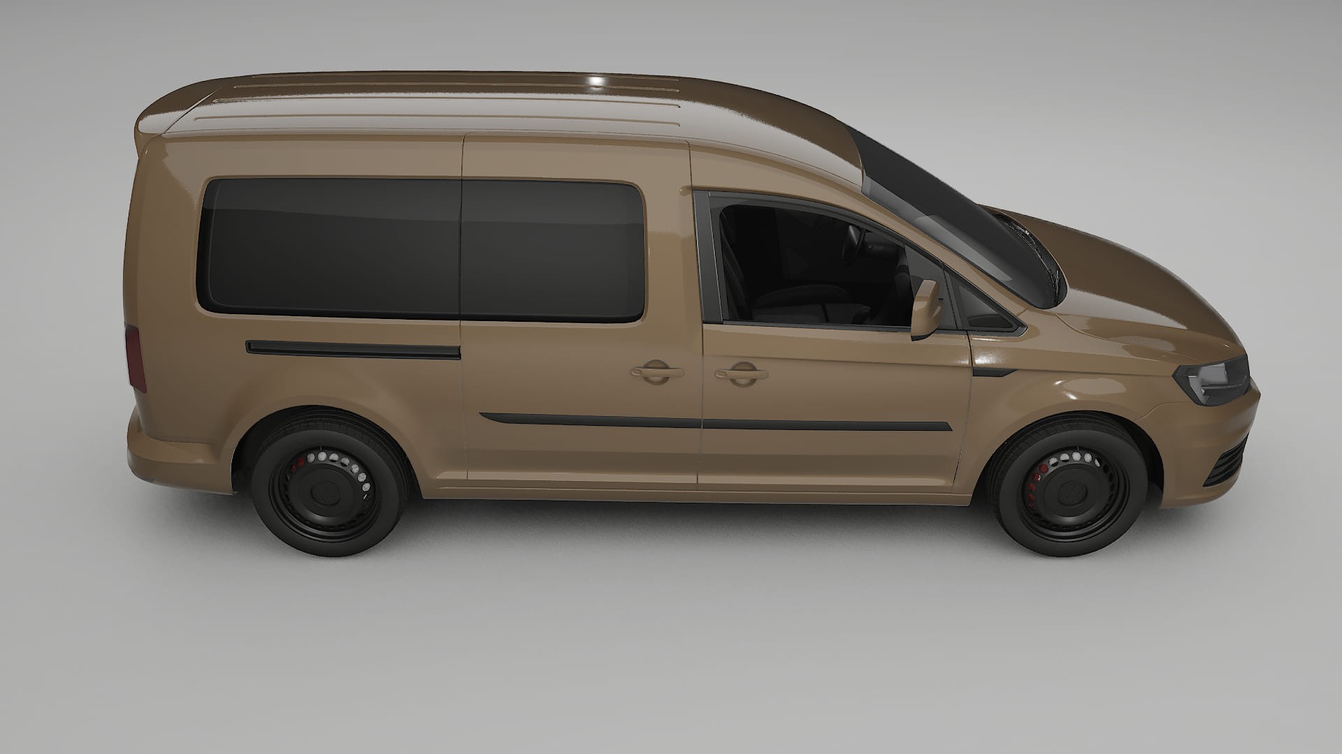 VW Caddy Maxi SB TPU Lakbeschermingsfolie | SAHARA Kleurveranderende PPF – Volledig Voorgesneden Kit