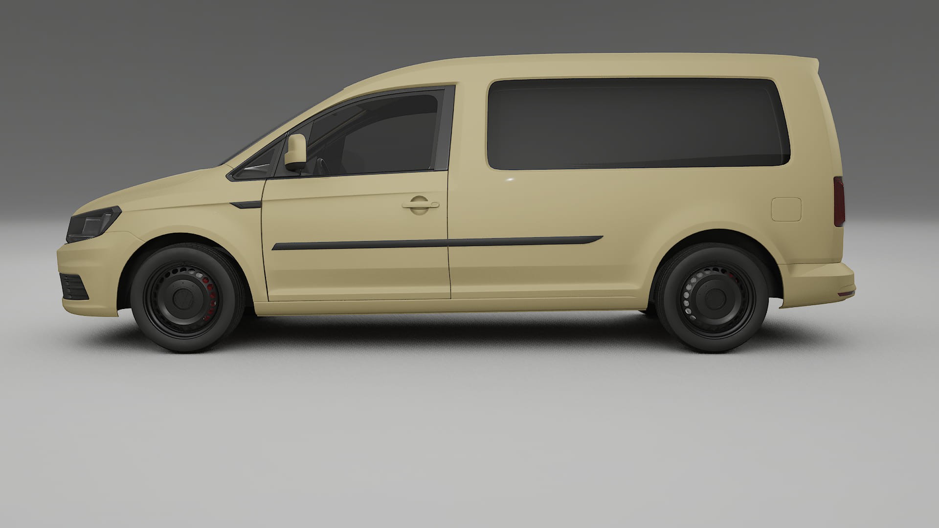 VW Caddy Maxi SB TPU Lakbeschermingsfolie | SAND Kleurveranderende PPF – Volledig Voorgesneden Kit