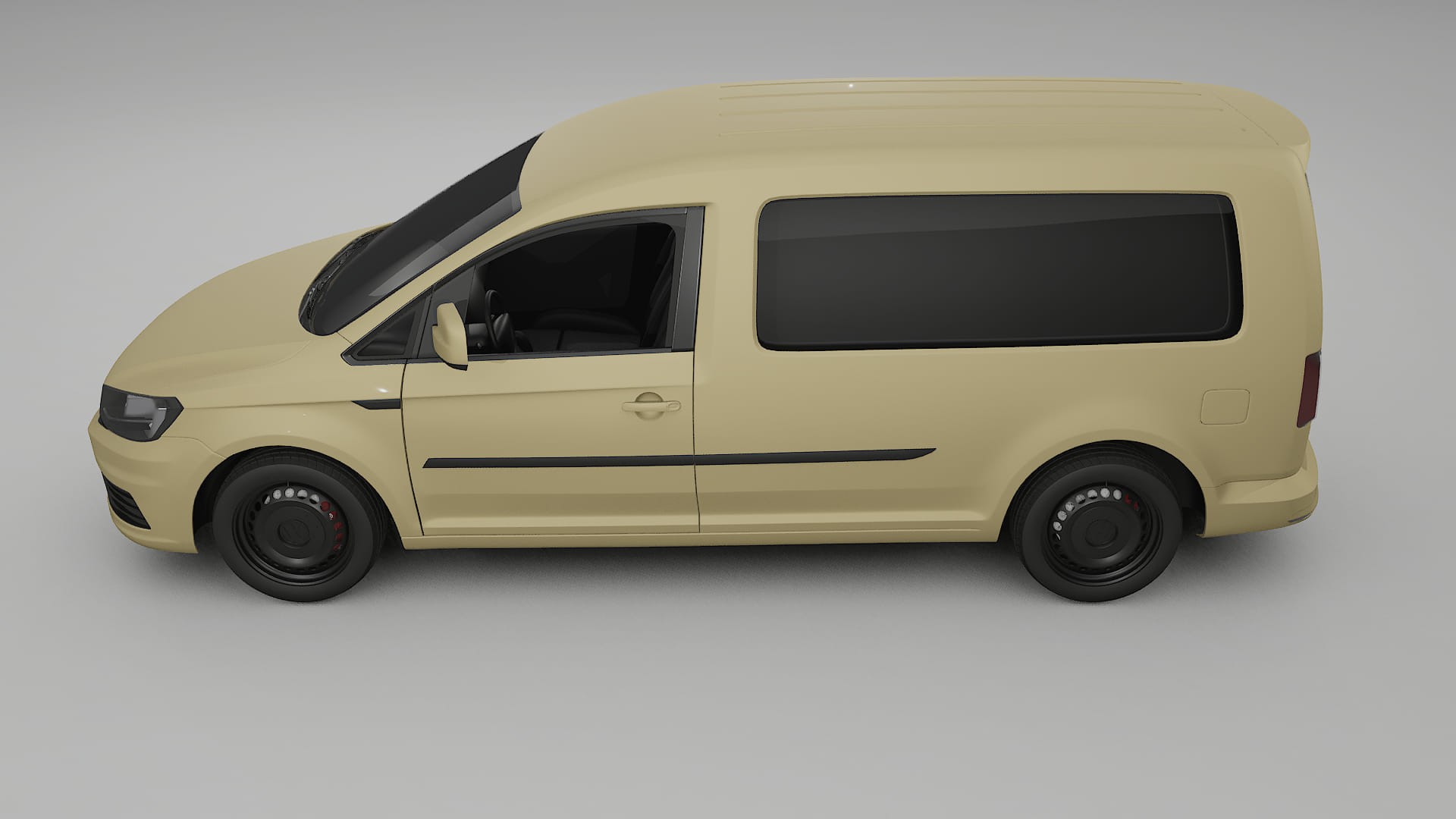 VW Caddy Maxi SB TPU Lakbeschermingsfolie | SAND Kleurveranderende PPF – Volledig Voorgesneden Kit