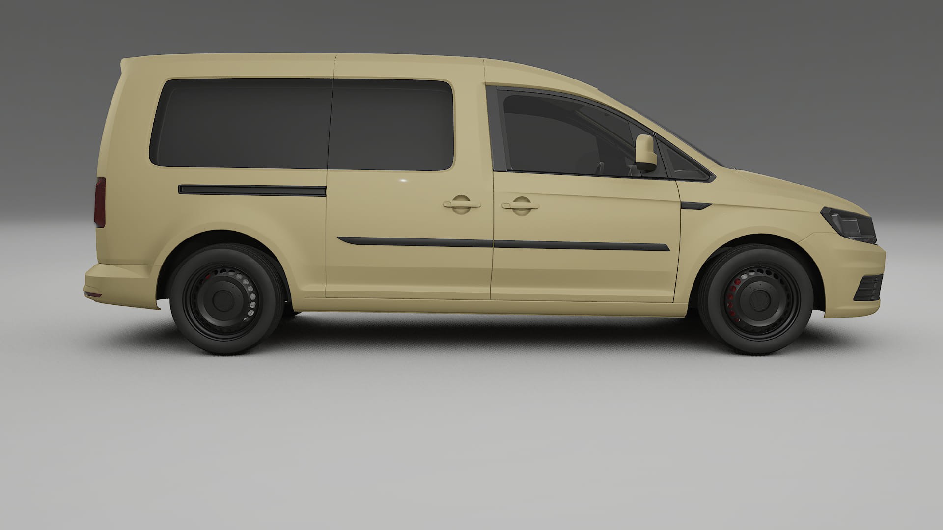 VW Caddy Maxi SB TPU Lakbeschermingsfolie | SAND Kleurveranderende PPF – Volledig Voorgesneden Kit
