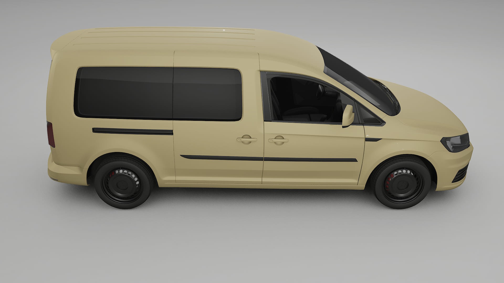 VW Caddy Maxi SB TPU Lakbeschermingsfolie | SAND Kleurveranderende PPF – Volledig Voorgesneden Kit
