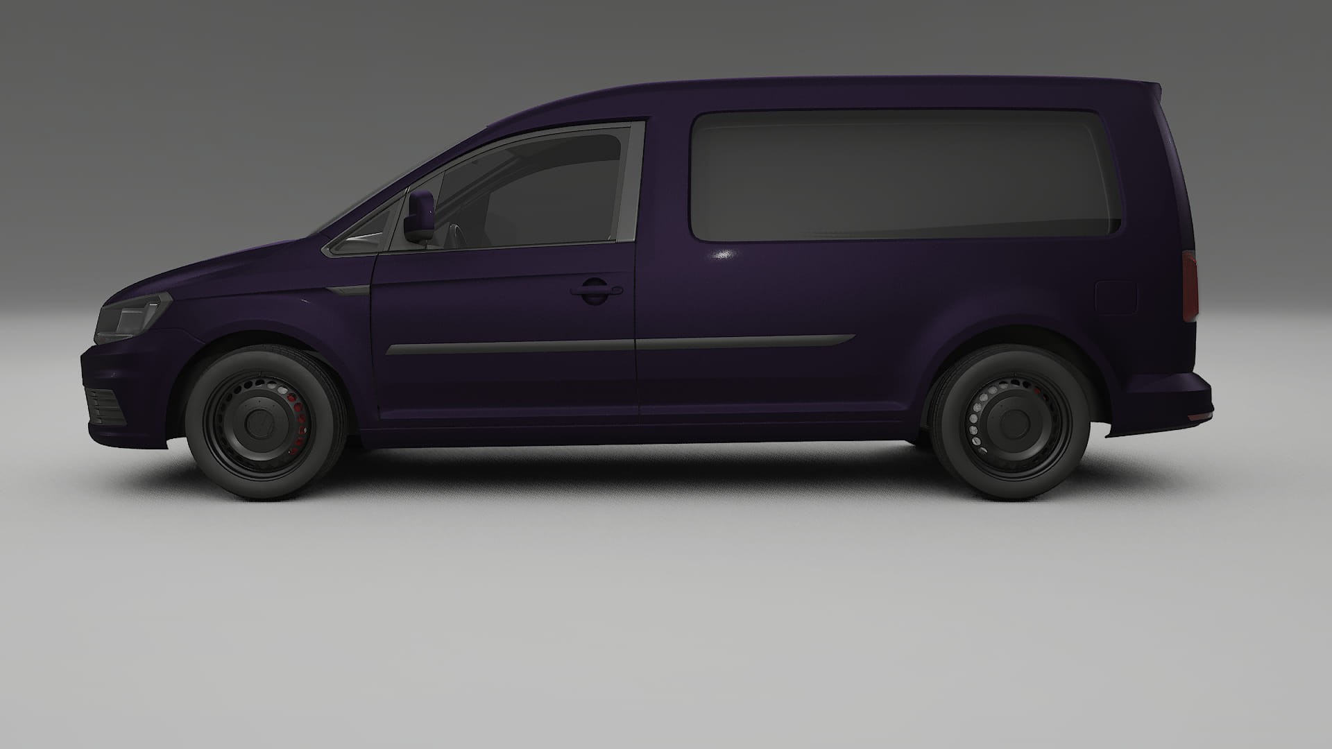 VW Caddy Maxi SB TPU Lakbeschermingsfolie | VIOLET Kleurveranderende PPF – Volledig Voorgesneden Kit