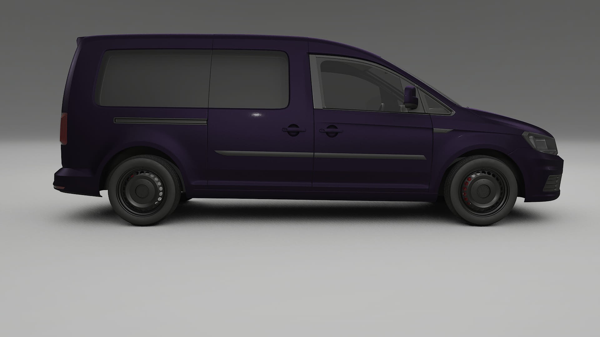 VW Caddy Maxi SB TPU Lakbeschermingsfolie | VIOLET Kleurveranderende PPF – Volledig Voorgesneden Kit