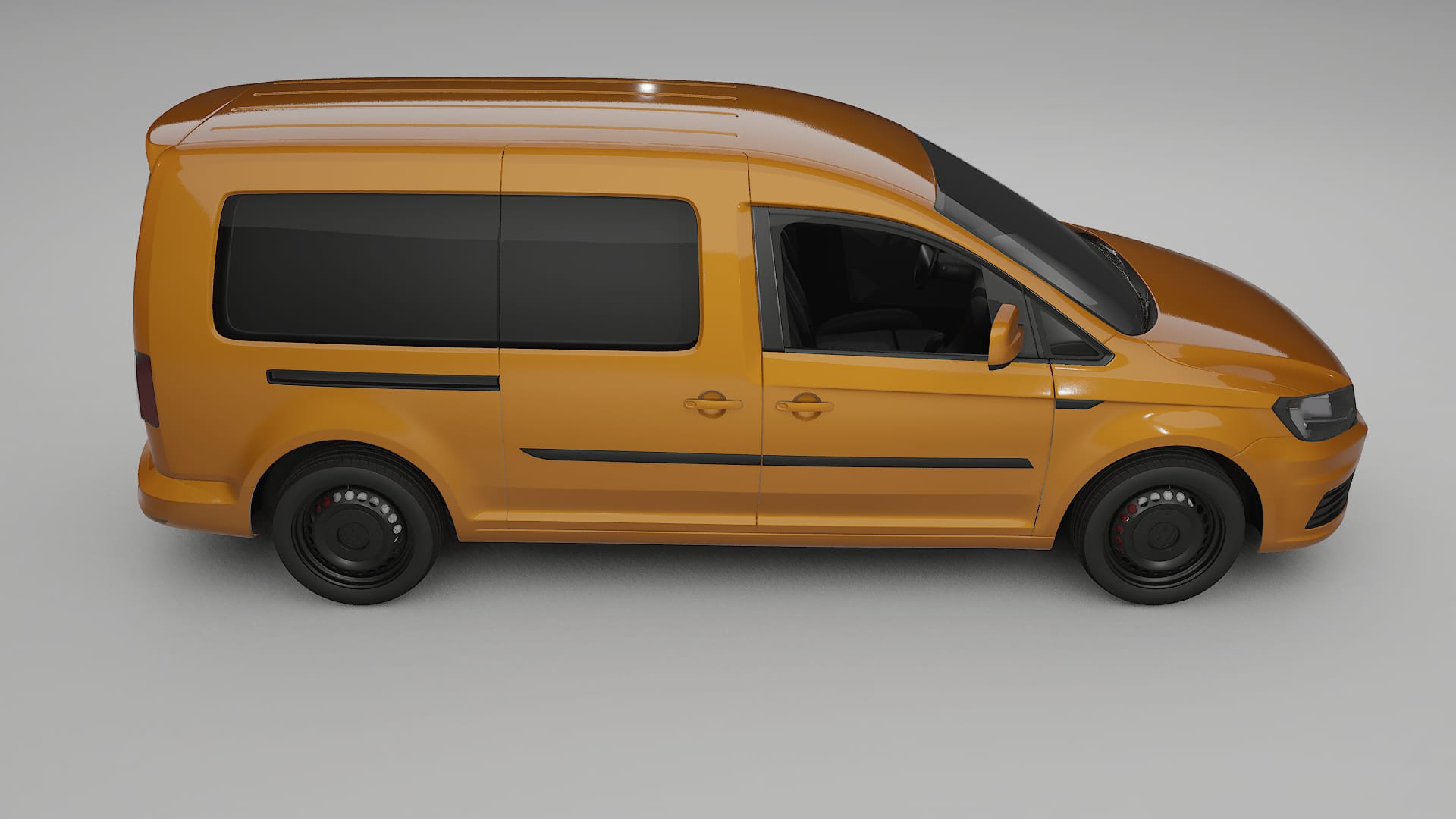 VW Caddy Maxi SB TPU Lakbeschermingsfolie | DAISY Kleurveranderende PPF – Volledig Voorgesneden Kit