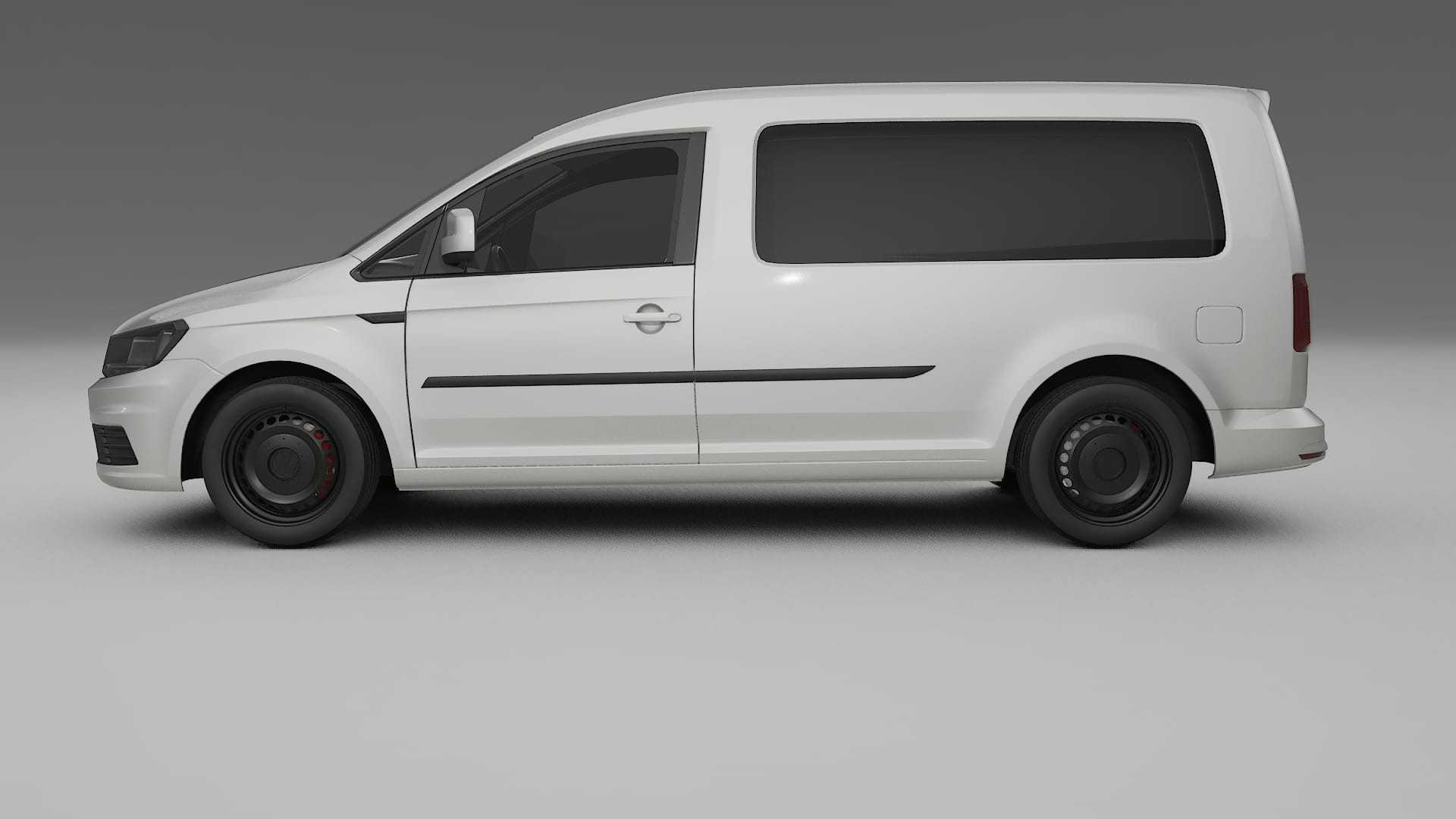 VW Caddy Maxi SB TPU Lakbeschermingsfolie | PEARL Kleurveranderende PPF – Volledig Voorgesneden Kit