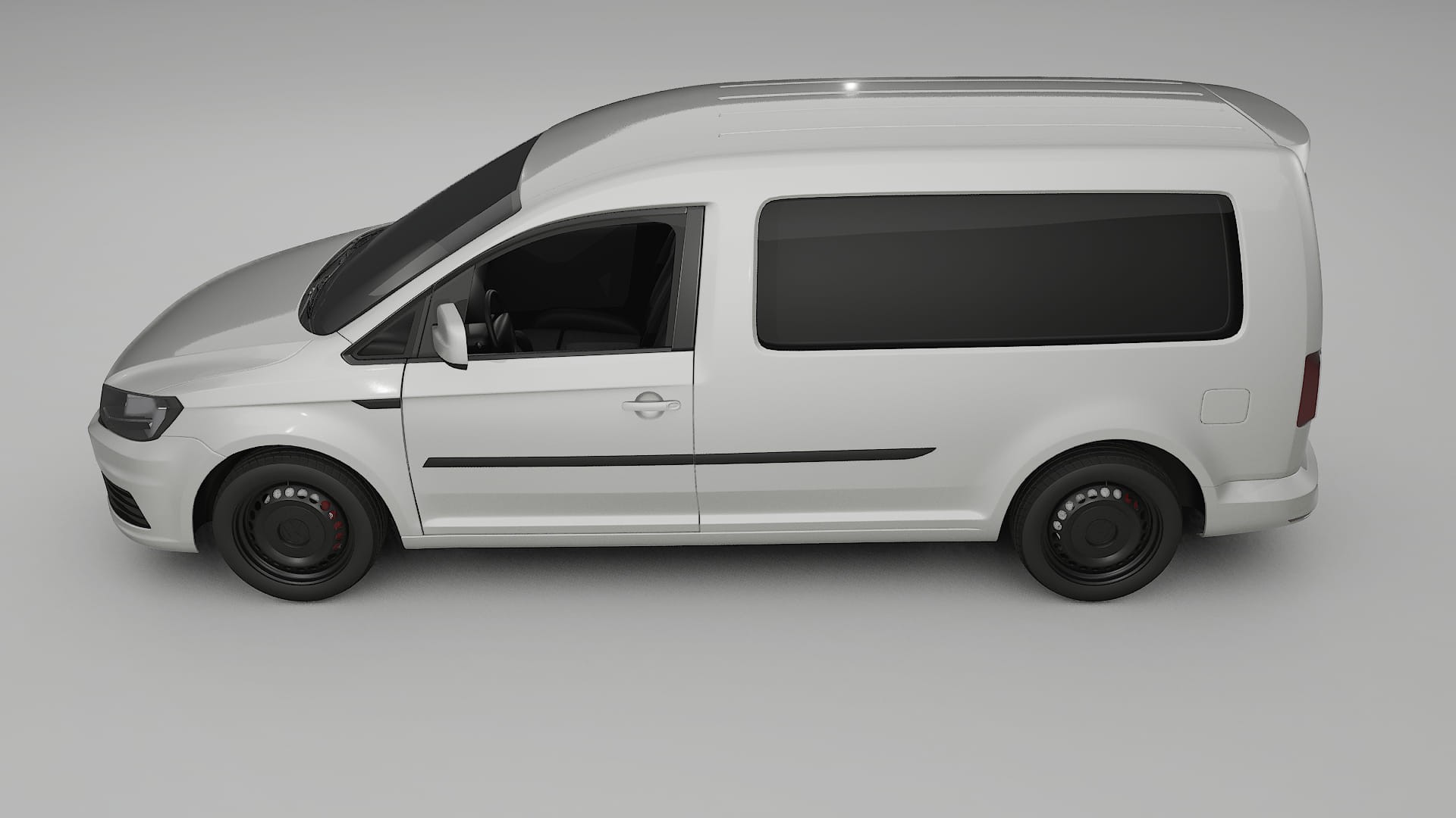 VW Caddy Maxi SB TPU Lakbeschermingsfolie | PEARL Kleurveranderende PPF – Volledig Voorgesneden Kit