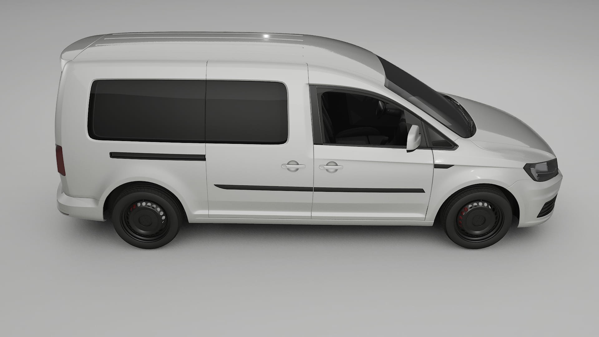 VW Caddy Maxi SB TPU Lakbeschermingsfolie | PEARL Kleurveranderende PPF – Volledig Voorgesneden Kit