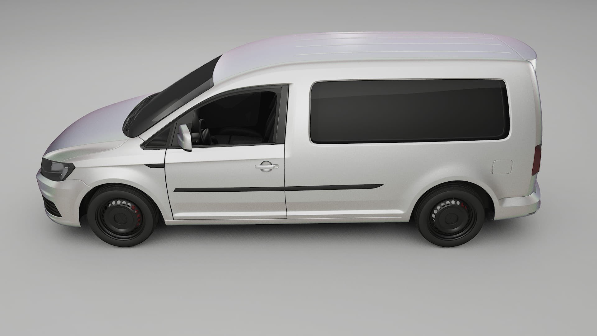 VW Caddy Maxi SB TPU Lakbeschermingsfolie | NEBULA Kleurveranderende PPF – Volledig Voorgesneden Kit