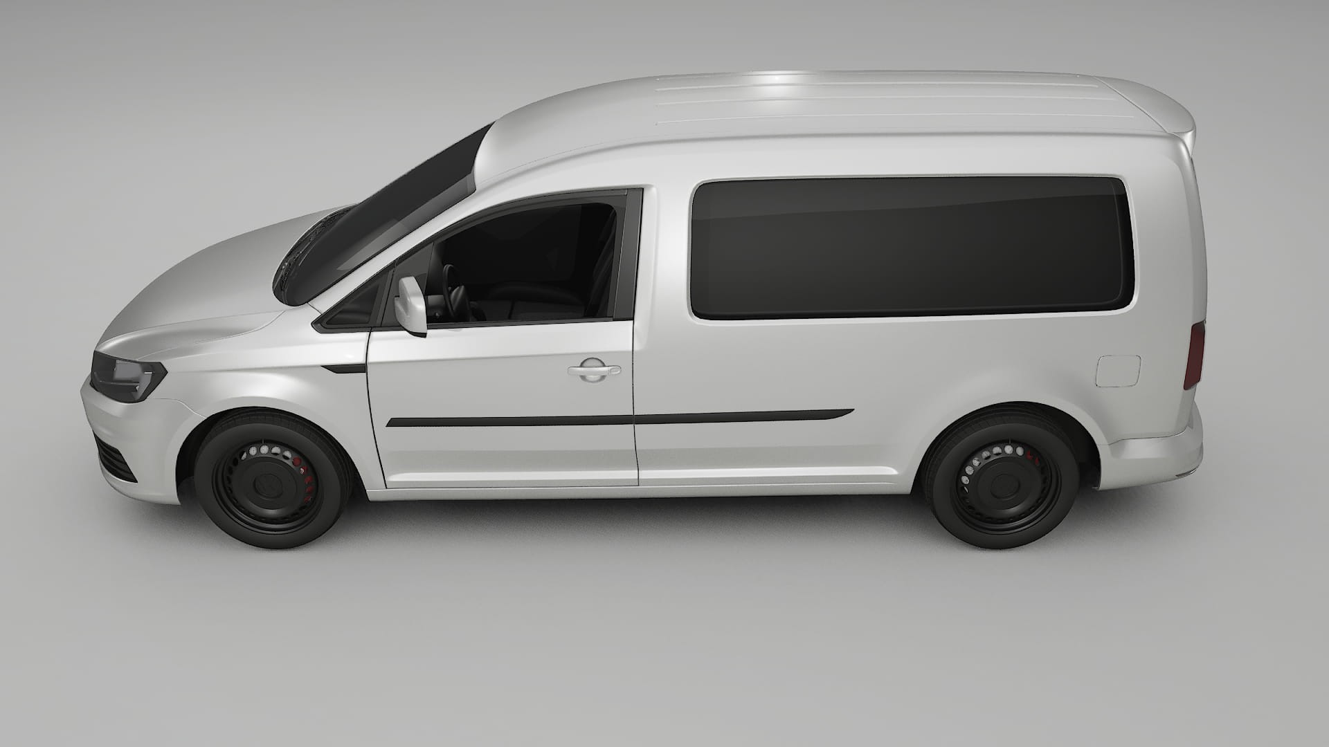 VW Caddy Maxi SB TPU Lakbeschermingsfolie | OPAL Kleurveranderende PPF – Volledig Voorgesneden Kit