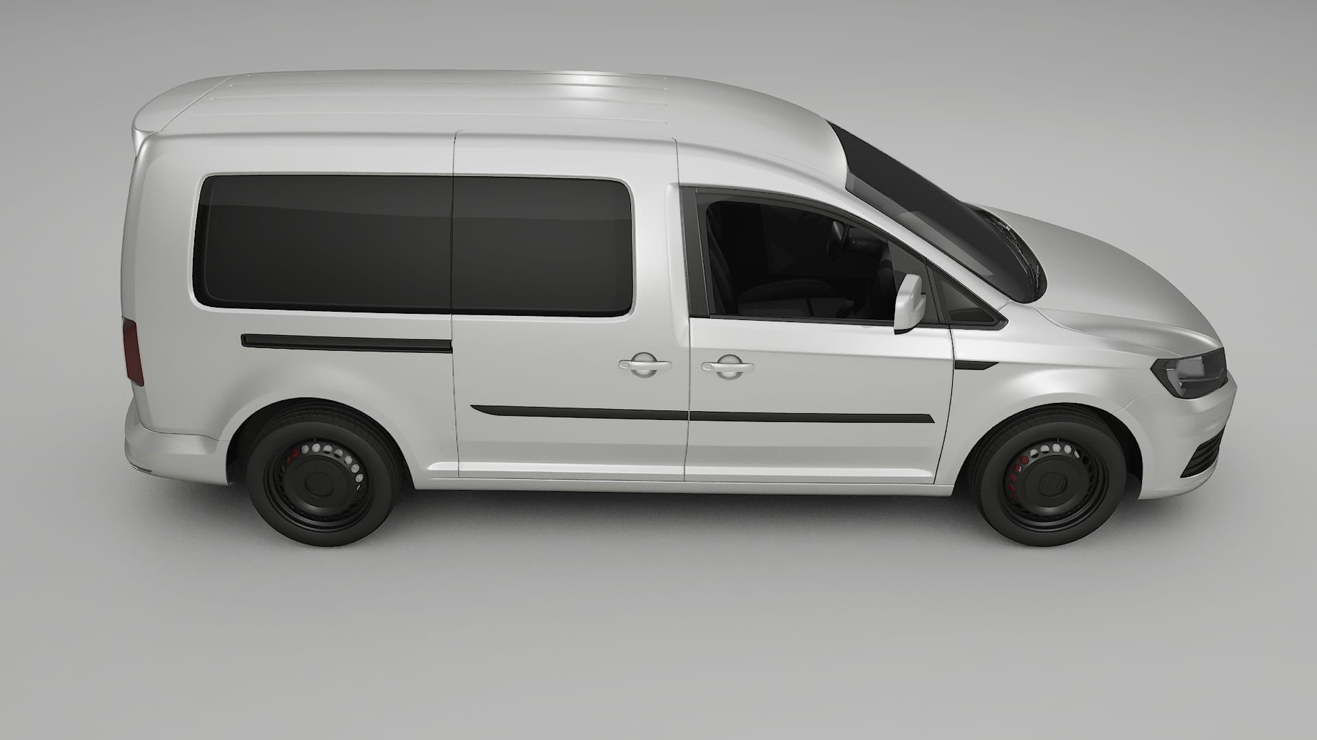 VW Caddy Maxi SB TPU Lakbeschermingsfolie | OPAL Kleurveranderende PPF – Volledig Voorgesneden Kit