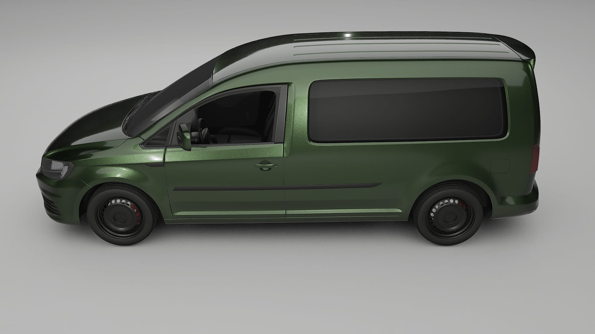 VW Caddy Maxi SB TPU Lakbeschermingsfolie | LAGOON Kleurveranderende PPF – Volledig Voorgesneden Kit