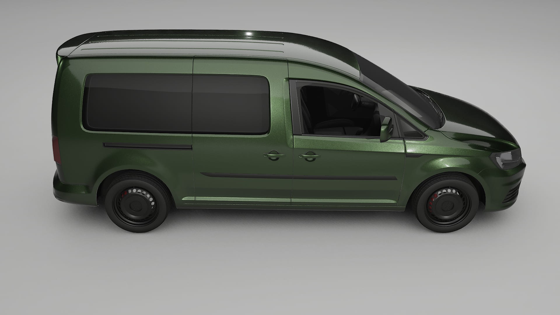 VW Caddy Maxi SB TPU Lakbeschermingsfolie | LAGOON Kleurveranderende PPF – Volledig Voorgesneden Kit