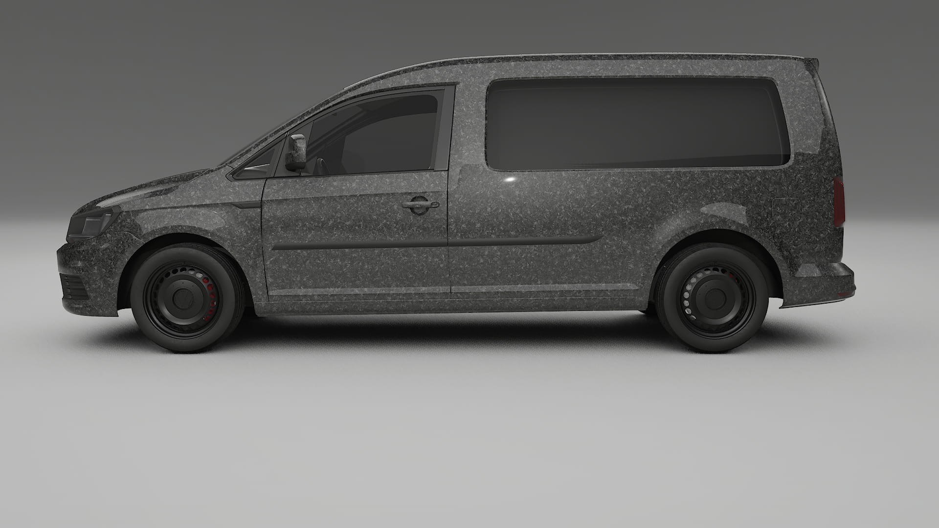VW Caddy Maxi SB TPU Lakbeschermingsfolie | FORGED S Kleurveranderende PPF – Volledig Voorgesneden Kit