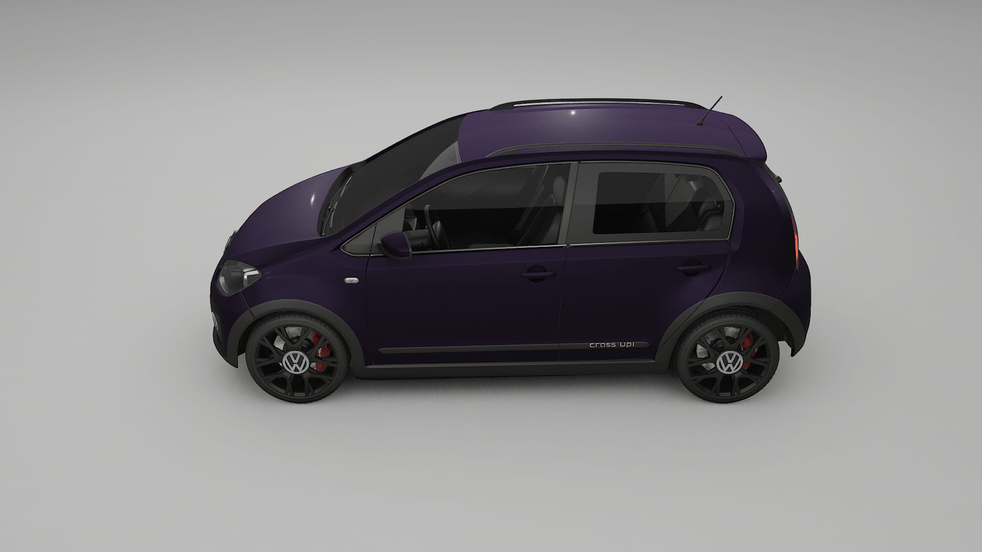 VW Cross Up TPU Lakbeschermingsfolie | VIOLET Kleurveranderende PPF – Volledig Voorgesneden Kit