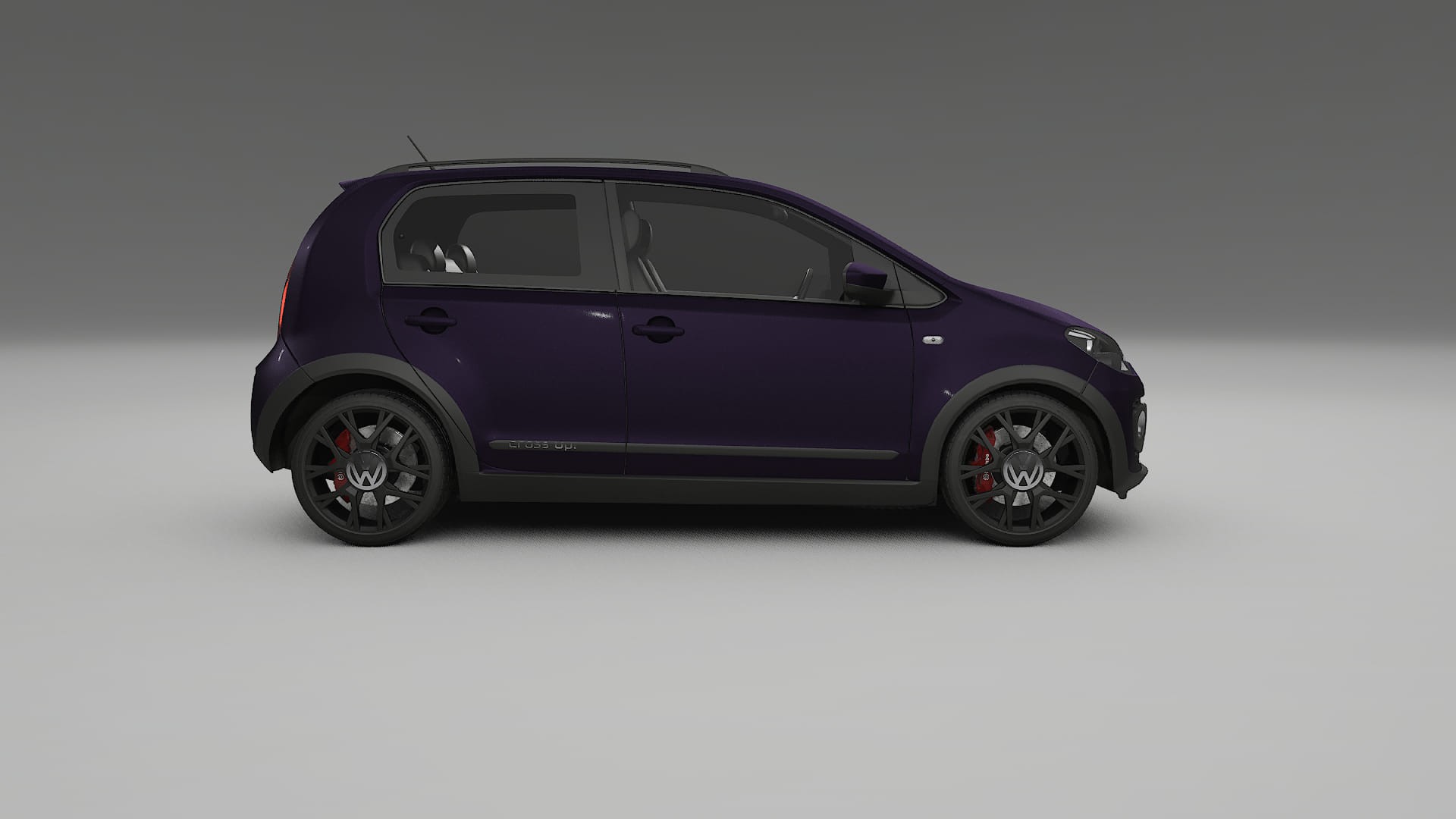 VW Cross Up TPU Lakbeschermingsfolie | VIOLET Kleurveranderende PPF – Volledig Voorgesneden Kit