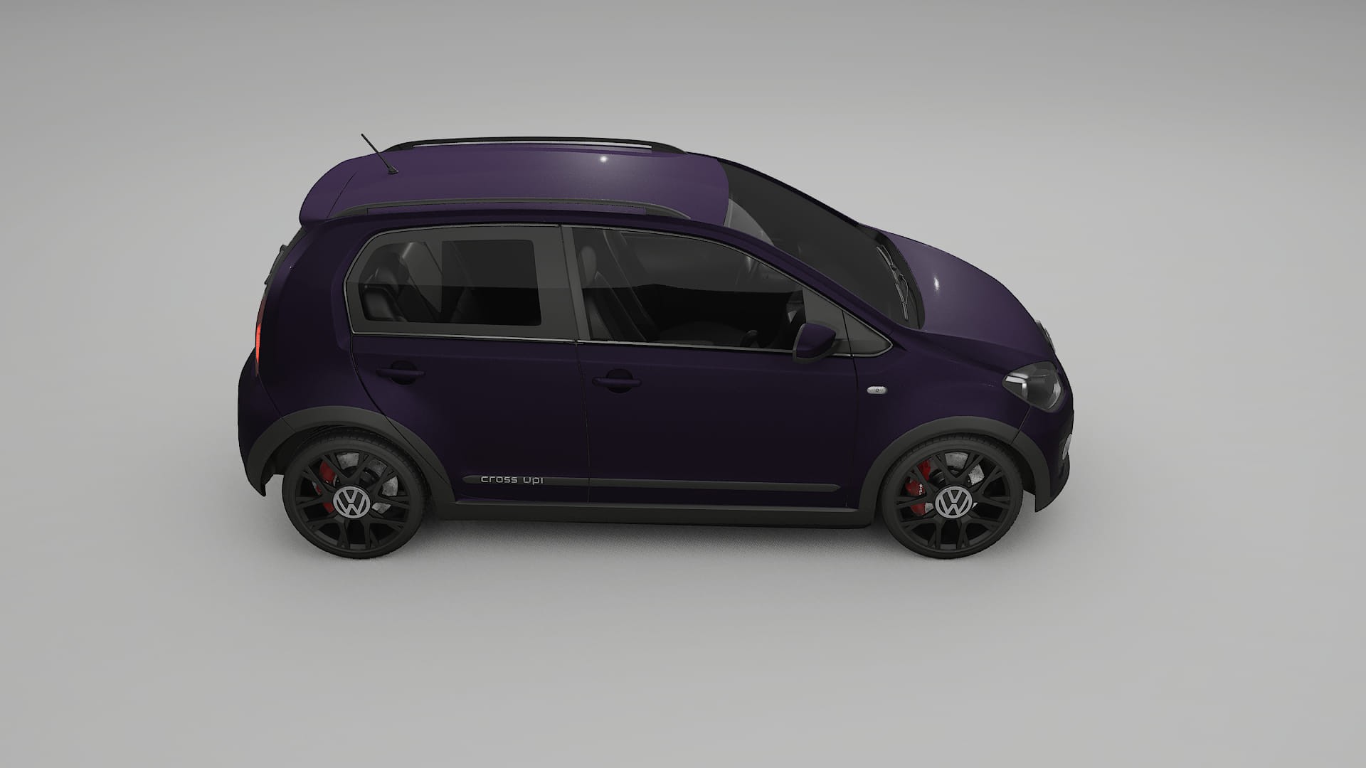 VW Cross Up TPU Lakbeschermingsfolie | VIOLET Kleurveranderende PPF – Volledig Voorgesneden Kit