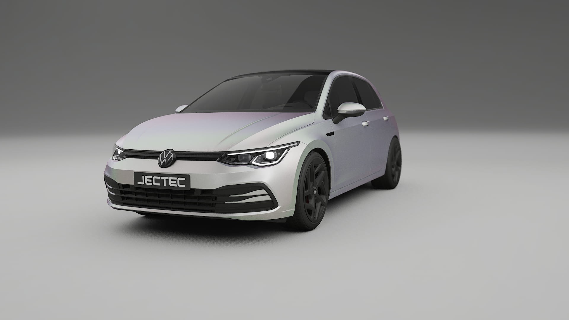 VW Cross Up TPU Lakbeschermingsfolie | NEBULA Kleurveranderende PPF – Volledig Voorgesneden Kit