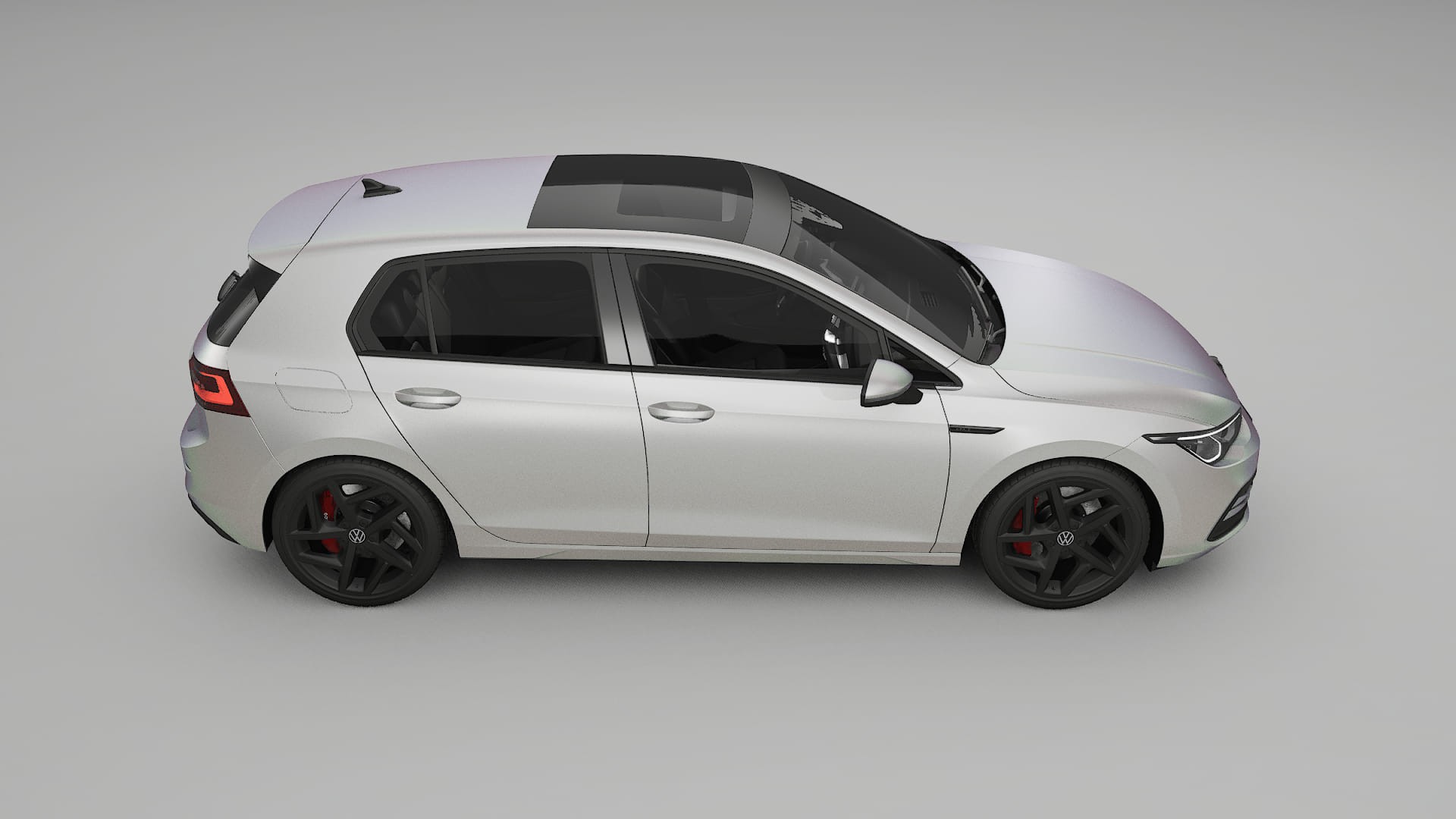 VW Cross Up TPU Lakbeschermingsfolie | NEBULA Kleurveranderende PPF – Volledig Voorgesneden Kit