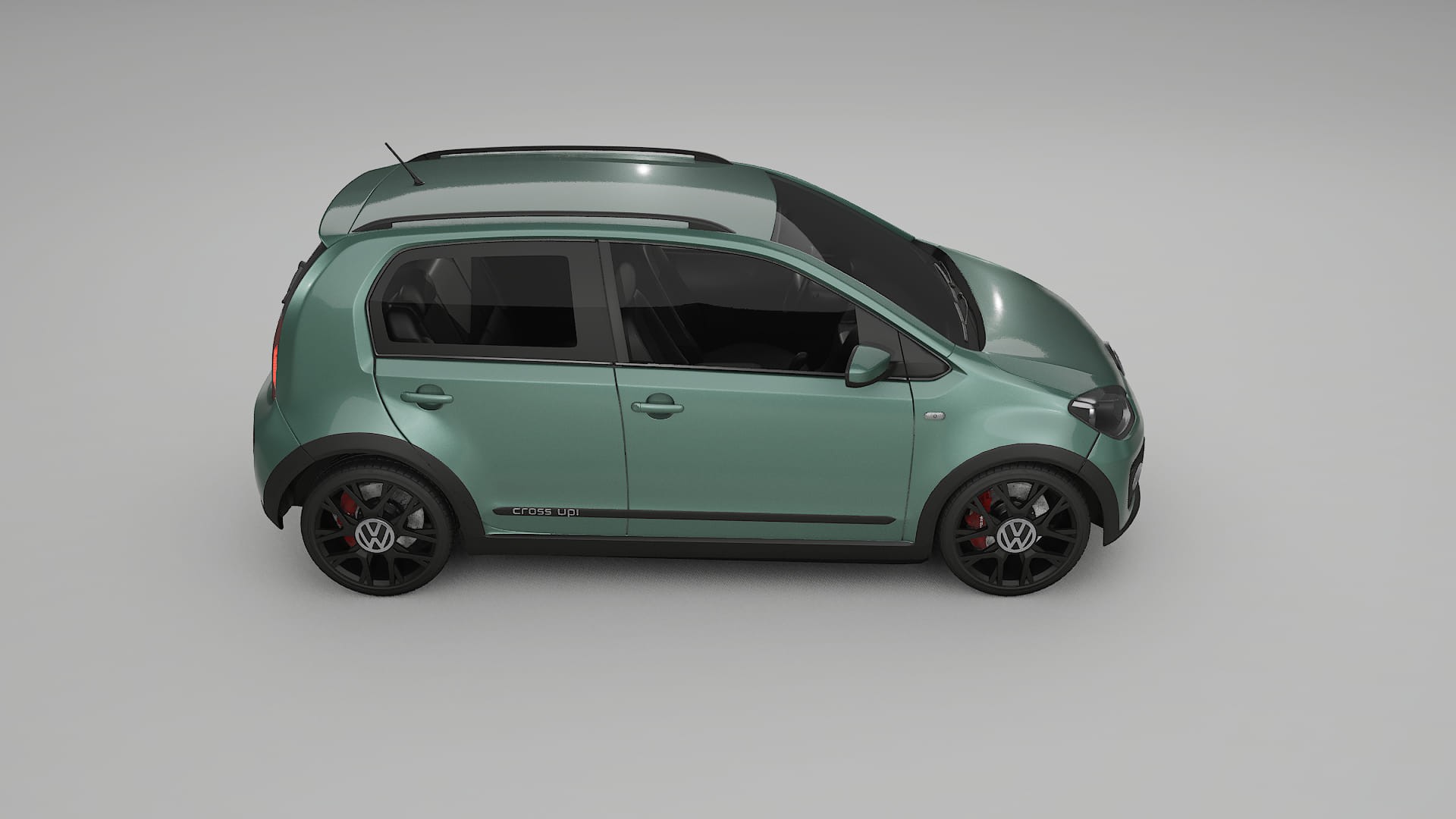 VW Cross Up TPU Lakbeschermingsfolie | EVERGREEN Kleurveranderende PPF – Volledig Voorgesneden Kit