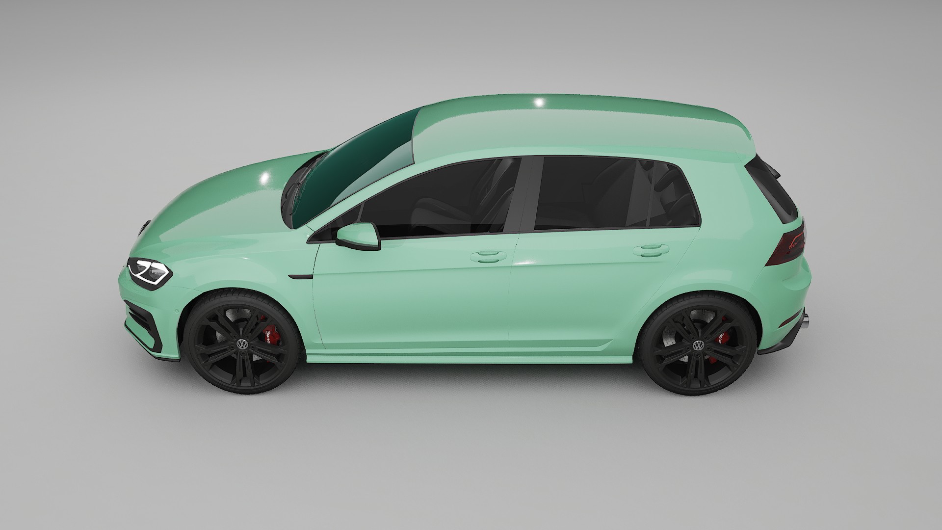 VW Golf Mk7 TPU Lakbeschermingsfolie | DUSTY Kleurveranderende PPF – Volledig Voorgesneden Kit