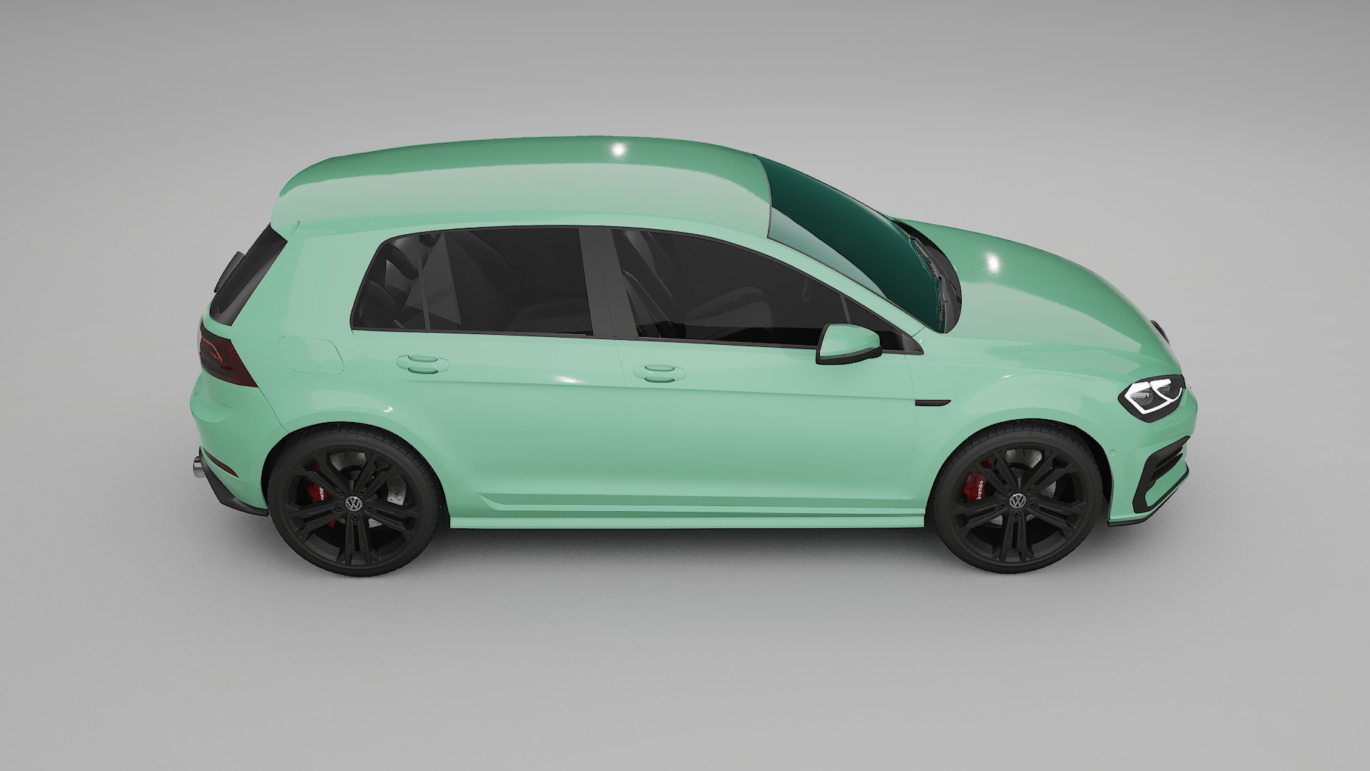 VW Golf Mk7 TPU Lakbeschermingsfolie | DUSTY Kleurveranderende PPF – Volledig Voorgesneden Kit