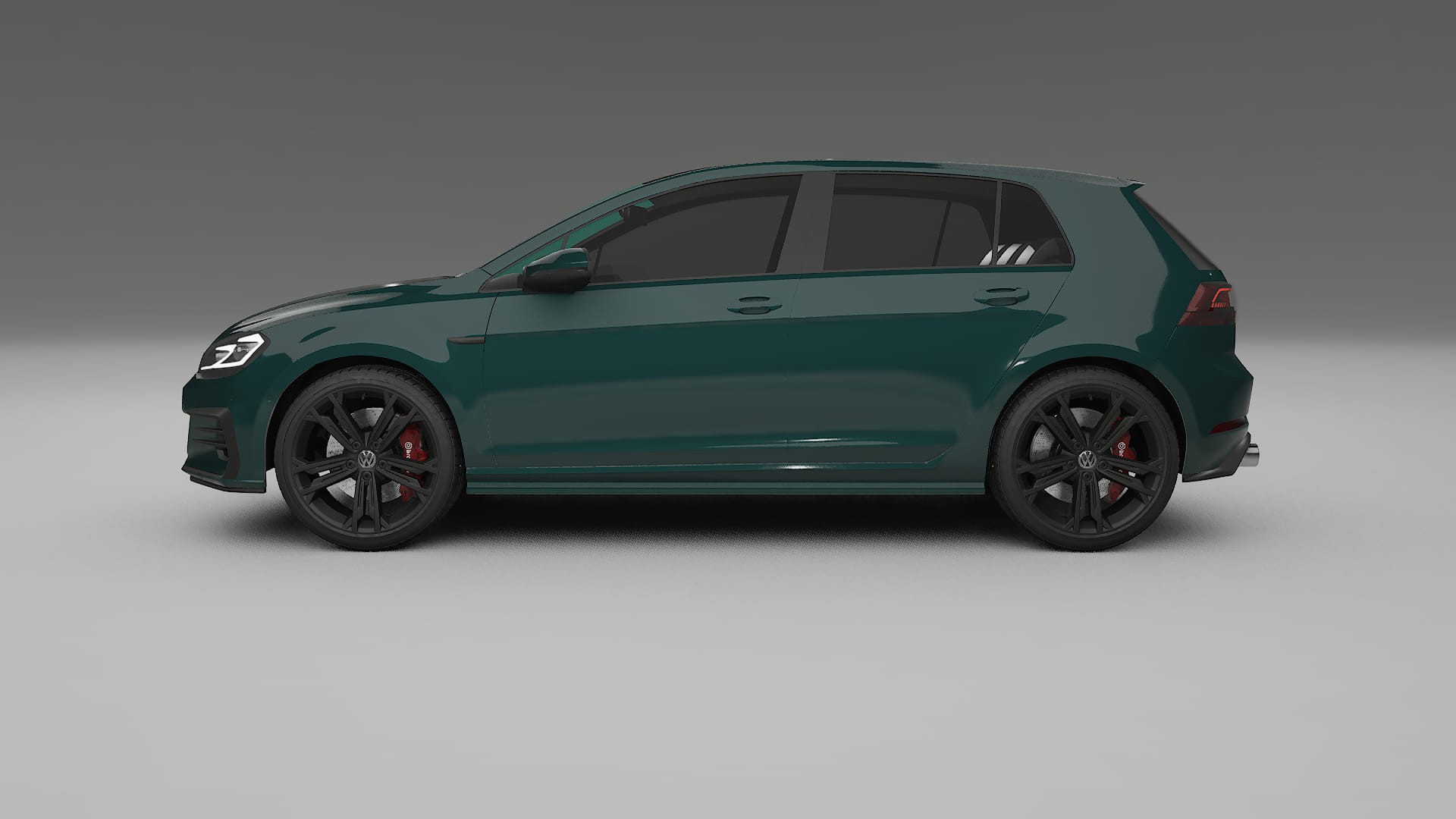 VW Golf Mk7 TPU Lakbeschermingsfolie | INFERNO Kleurveranderende PPF – Volledig Voorgesneden Kit