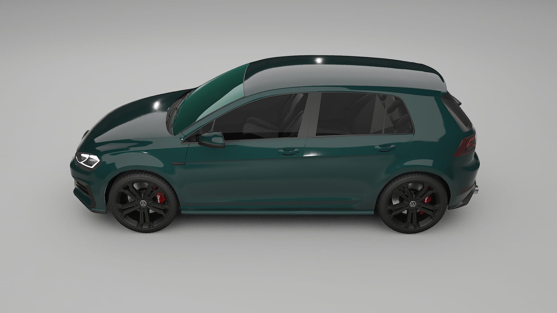 VW Golf Mk7 TPU Lakbeschermingsfolie | INFERNO Kleurveranderende PPF – Volledig Voorgesneden Kit