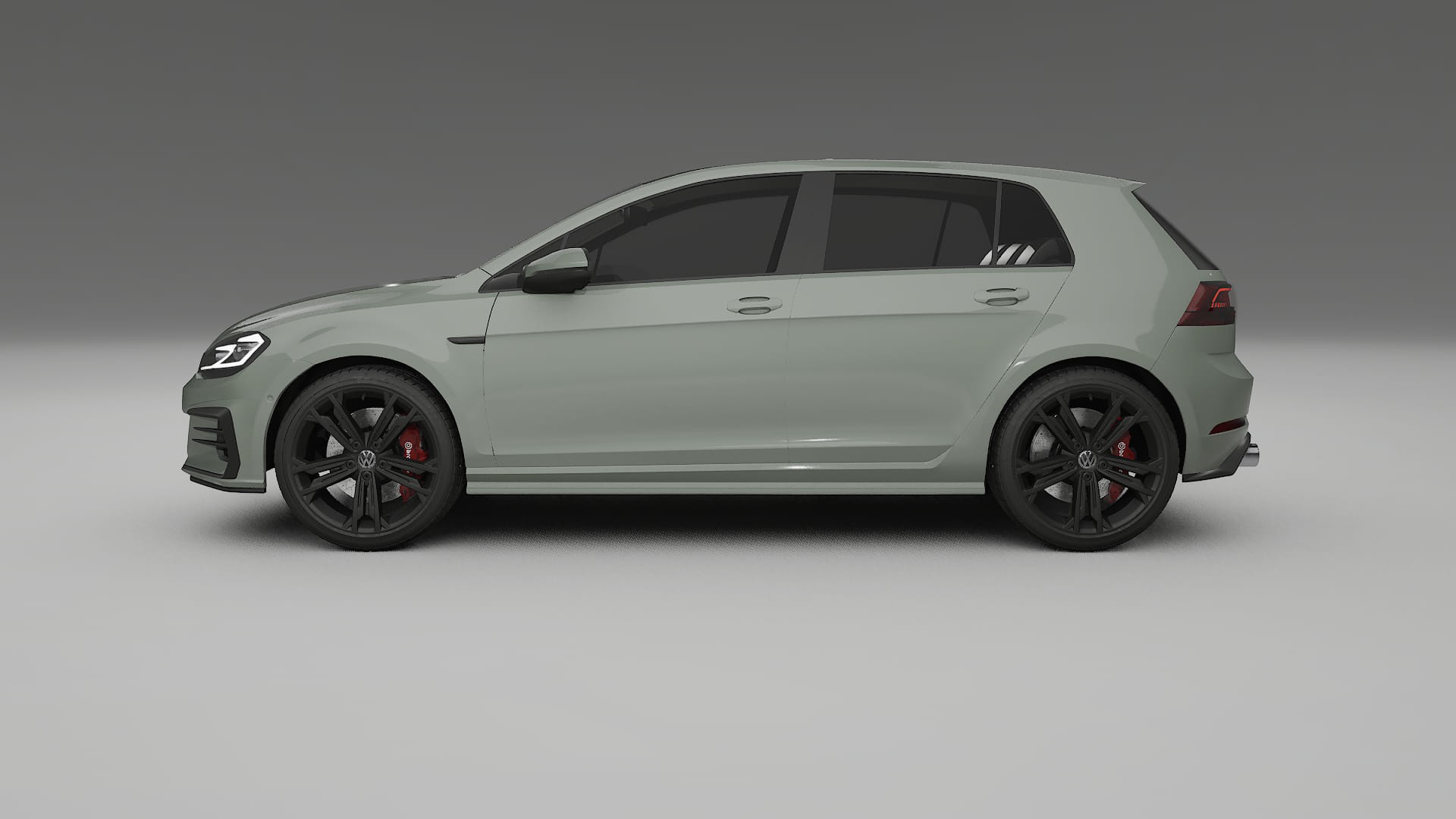 VW Golf Mk7 TPU Lakbeschermingsfolie | SLATE Kleurveranderende PPF – Volledig Voorgesneden Kit