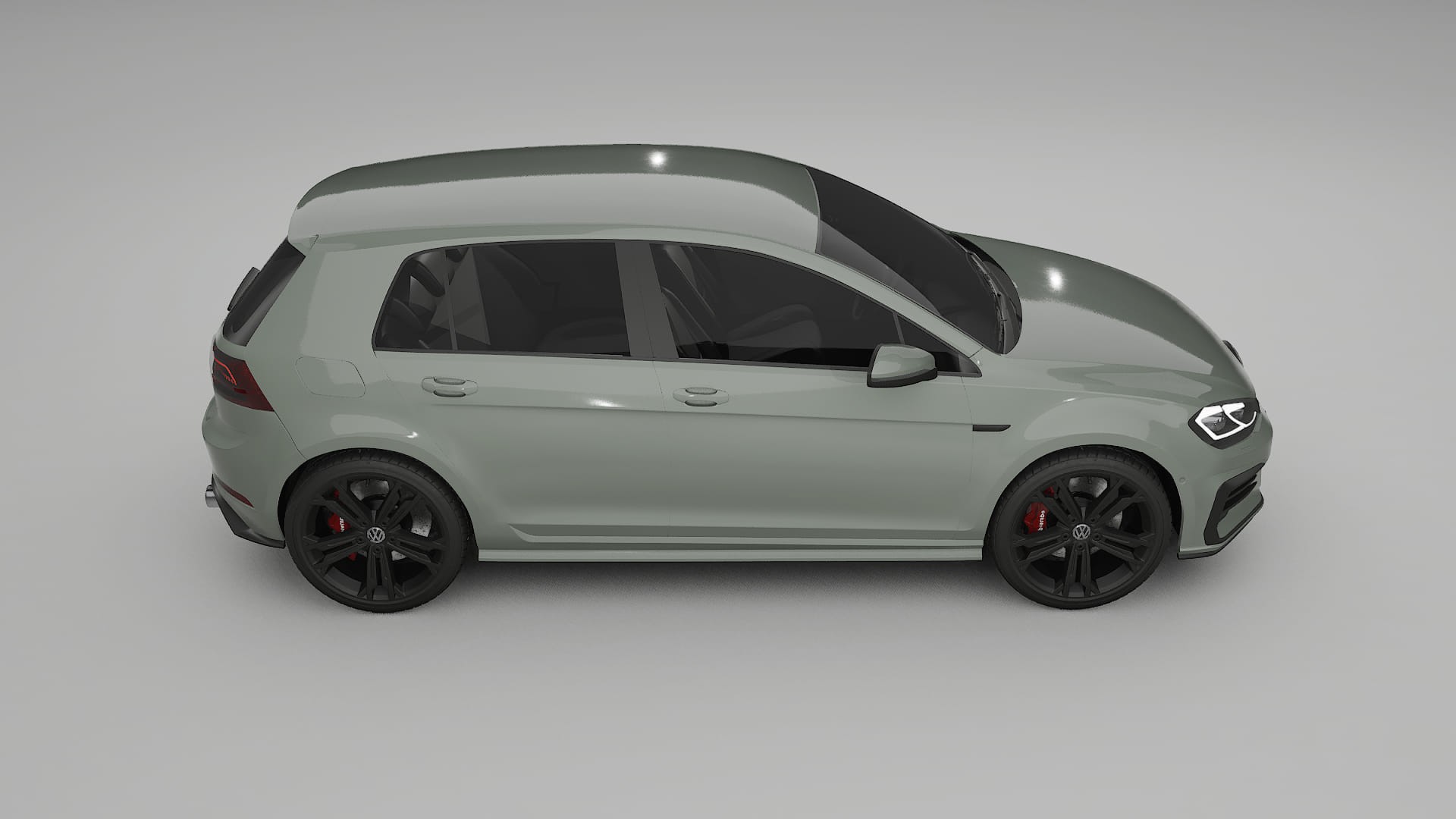 VW Golf Mk7 TPU Lakbeschermingsfolie | SLATE Kleurveranderende PPF – Volledig Voorgesneden Kit